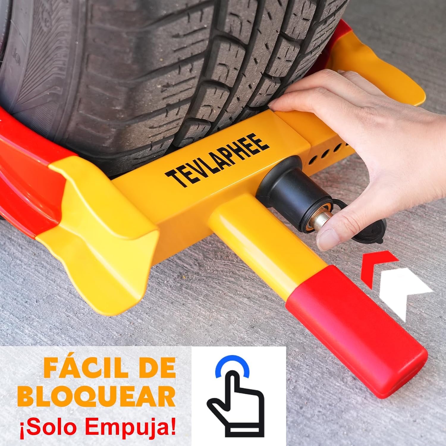 Thumbnail 2 de Tevlaphee Cepo Antirrobo Rueda Universal 19–30 cm
