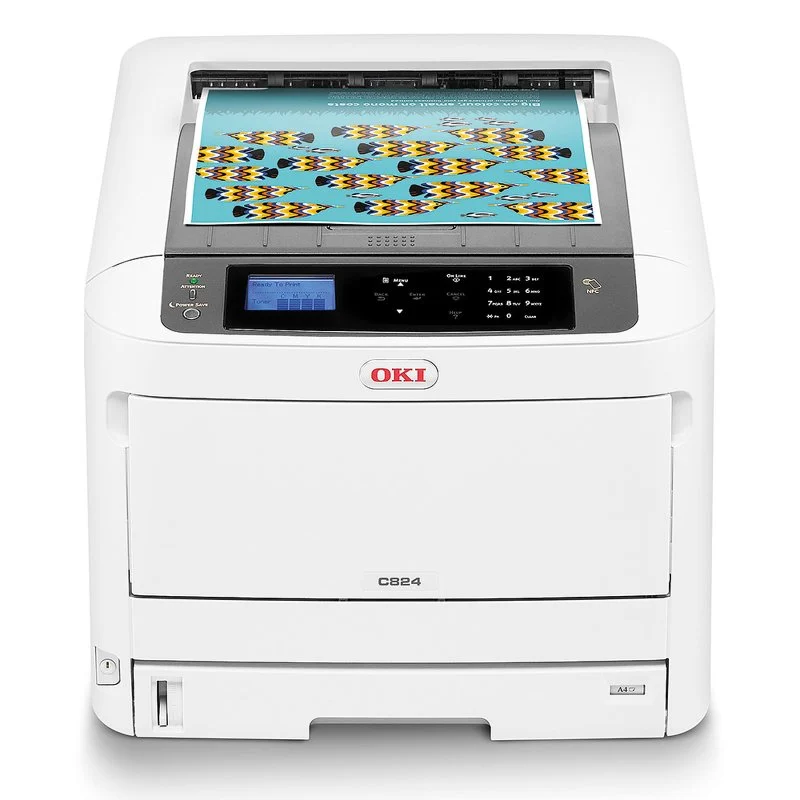 Detalle de OKI C824dn Impresora láser color