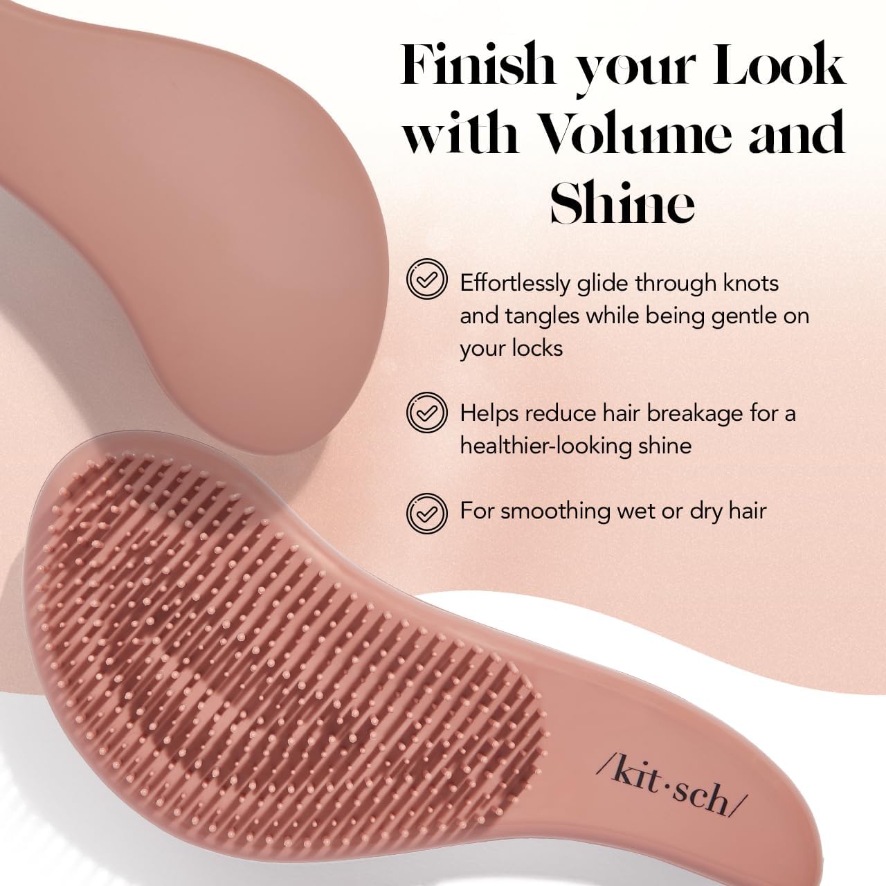 Thumbnail 2 de Kitsch Detangler Brush Terracotta