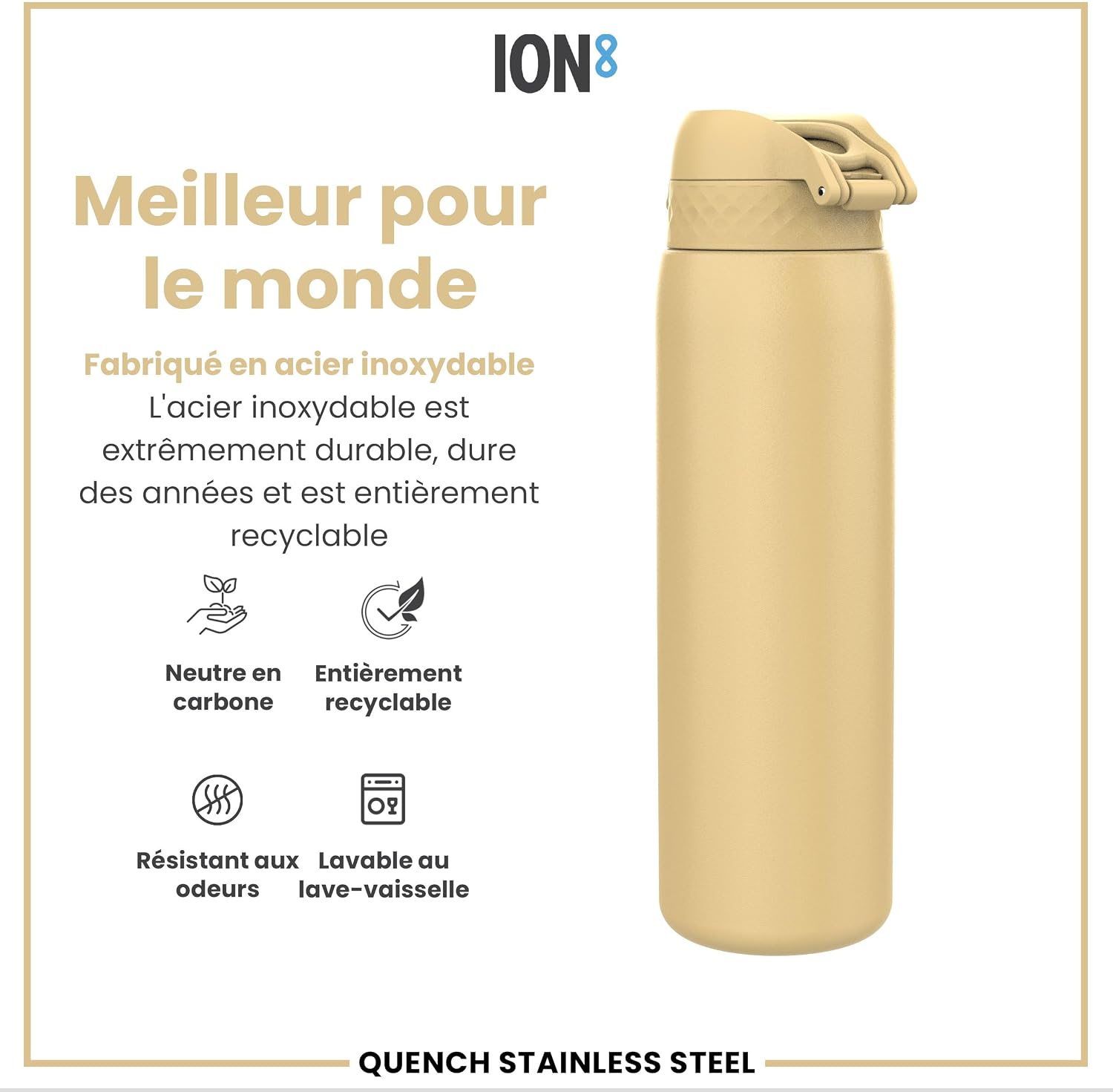 Thumbnail 4 de ion8 Gourde Inox Léger 1 Litre