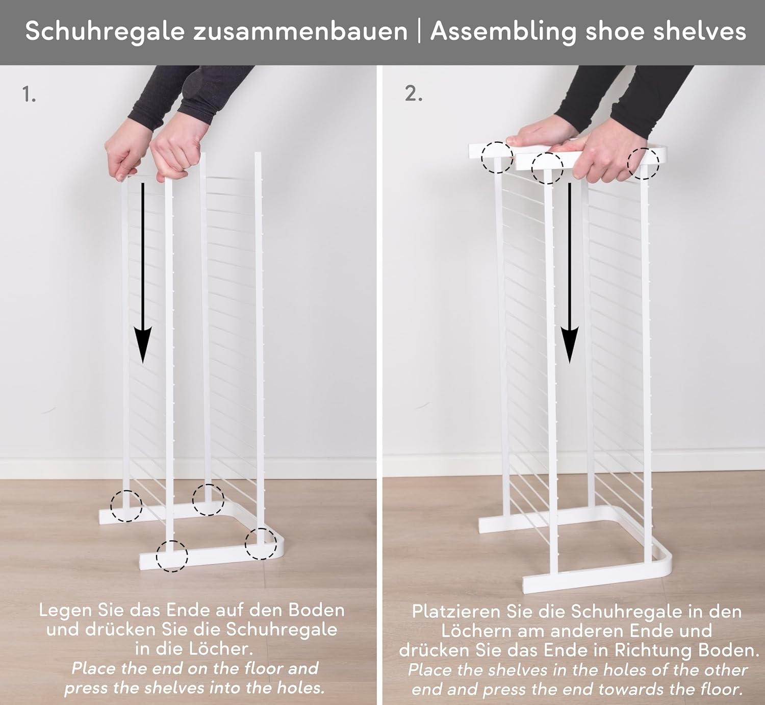 Thumbnail 6 de LM 390 Schuhregal 470 mm Öko-Holz
