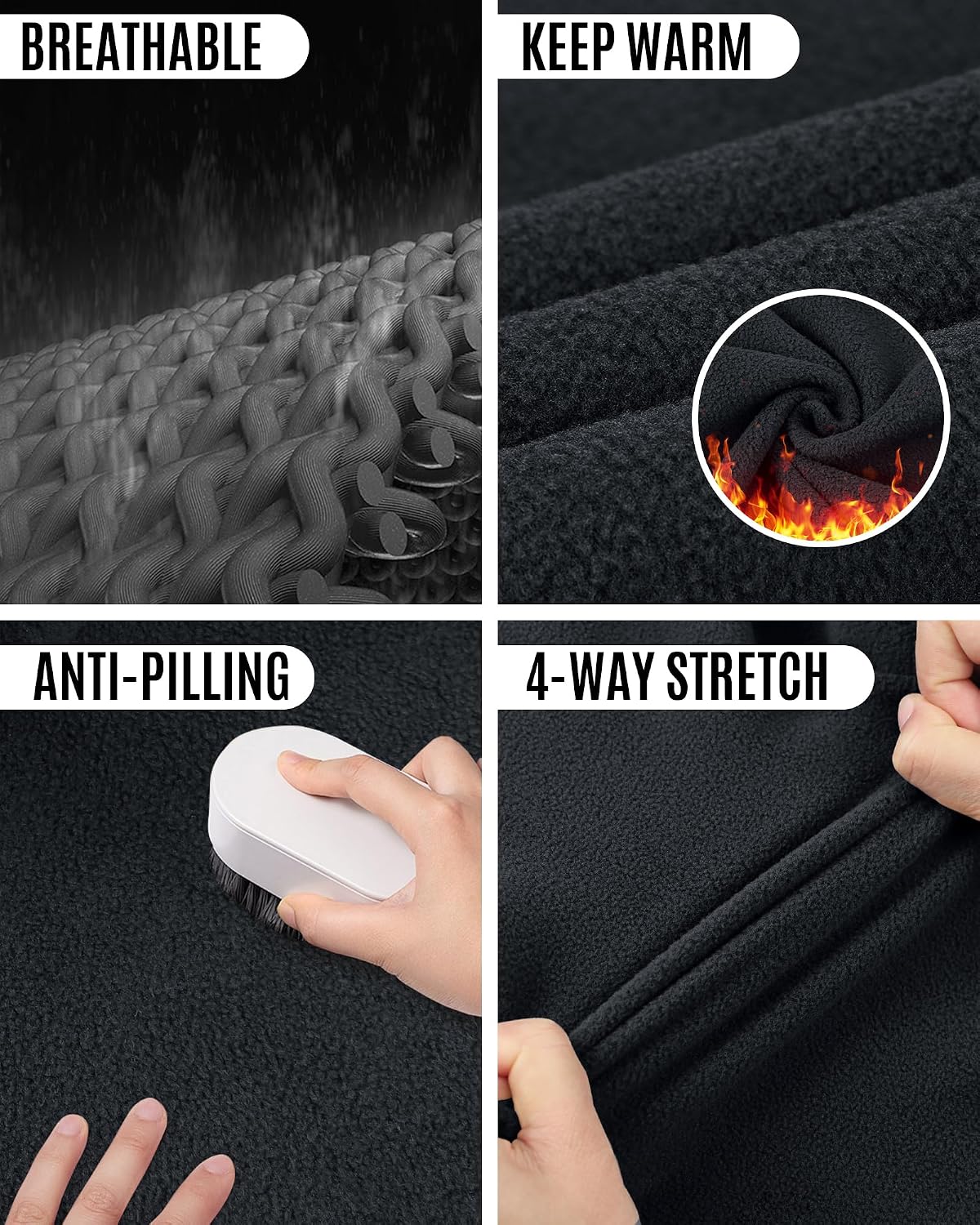Detalle de 33,000ft Fleece Pullover 100% Polyester