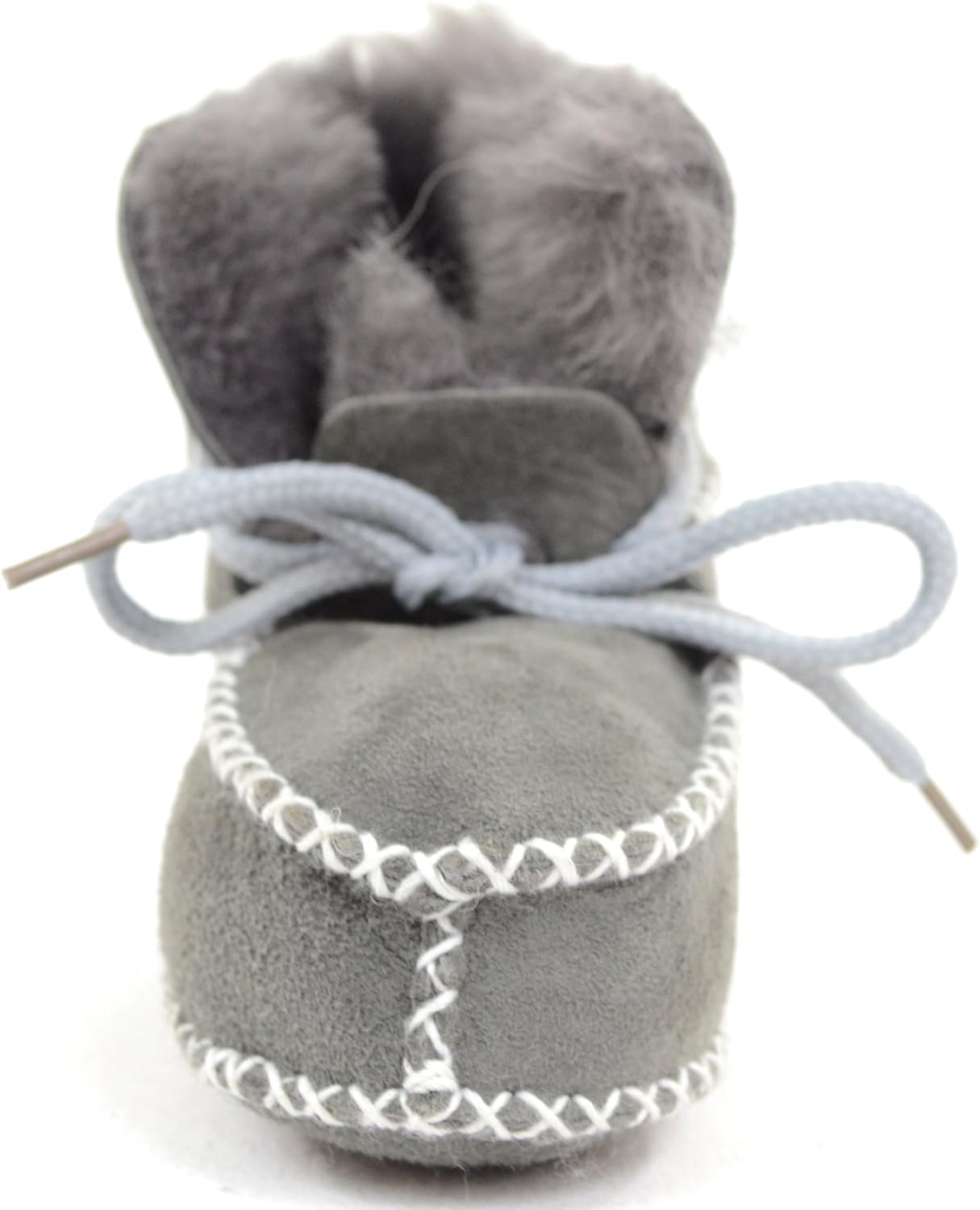 Thumbnail 1 de SNUGRUGS Baby/Children's Sheepskin Booties with Lace Up Fastening