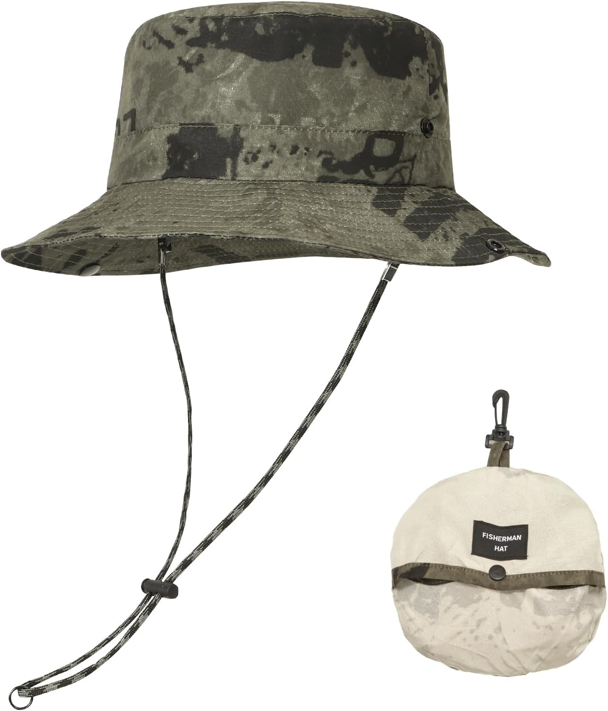 Thumbnail 6 de YAMEIZE Summer UPF50+ Bucket Hat Waterproof – Adjustable Safari Hat for Women & Men