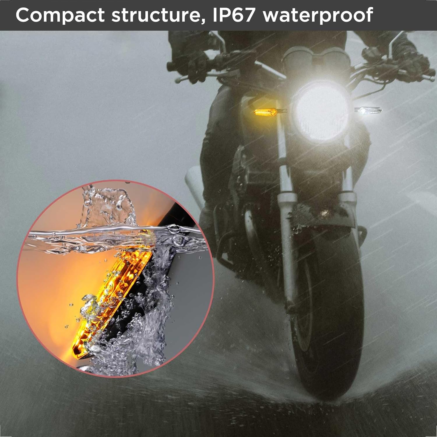 Thumbnail 4 de evermotor Motorcycle Indicator 12V LED DRL, IP67 🏍
