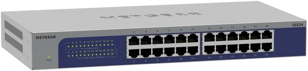 Thumbnail 5 de NETGEAR Switch Ethernet PoE 24 porte Unmanaged GS324P (16 PoE+ fino a 190 W, Gigabit)