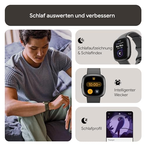 Thumbnail 3 de Fitbit Sense 2: Smartwatch mit EKG, Stressmanagement und GPS
