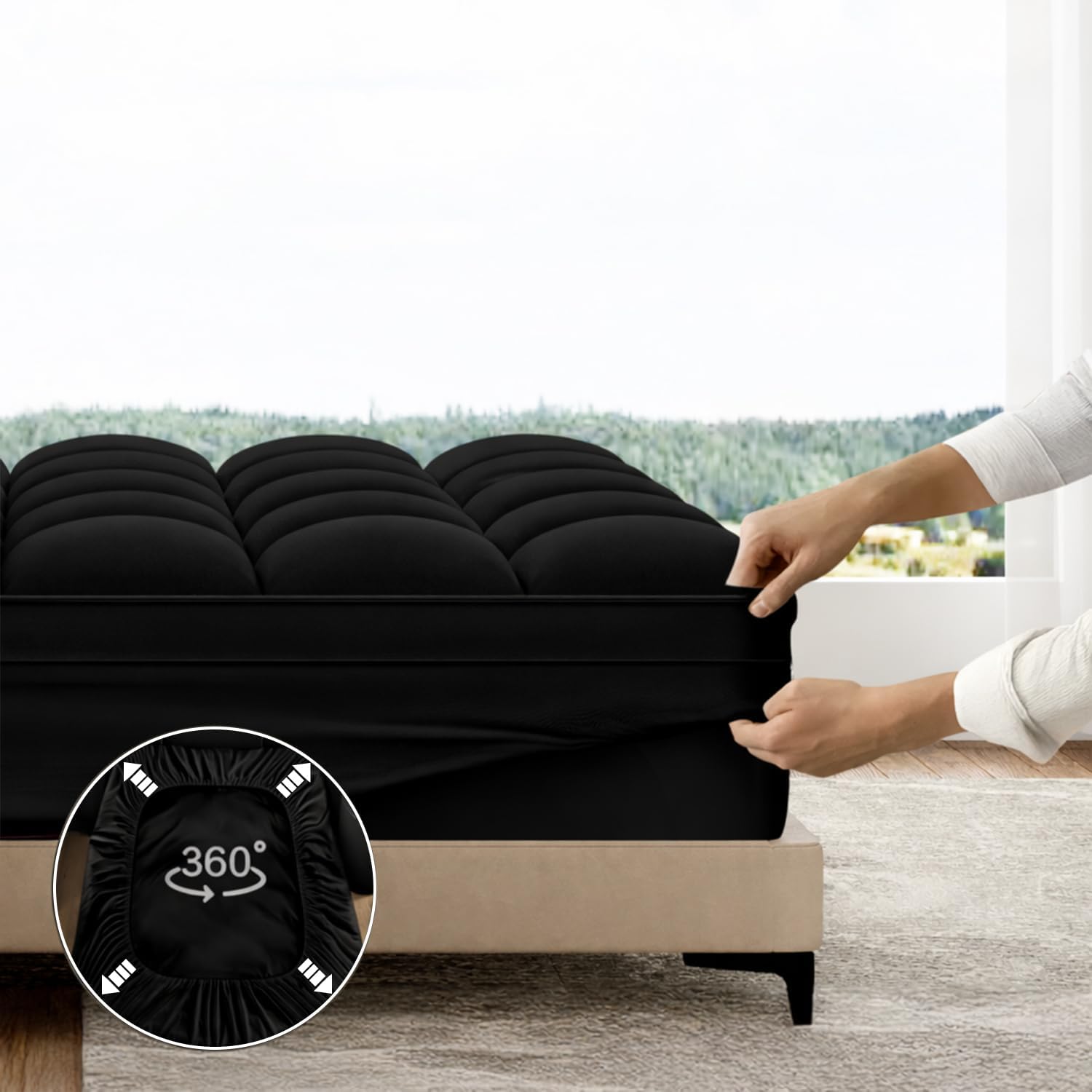 Detalle 1 de ABENE King Mattress Topper