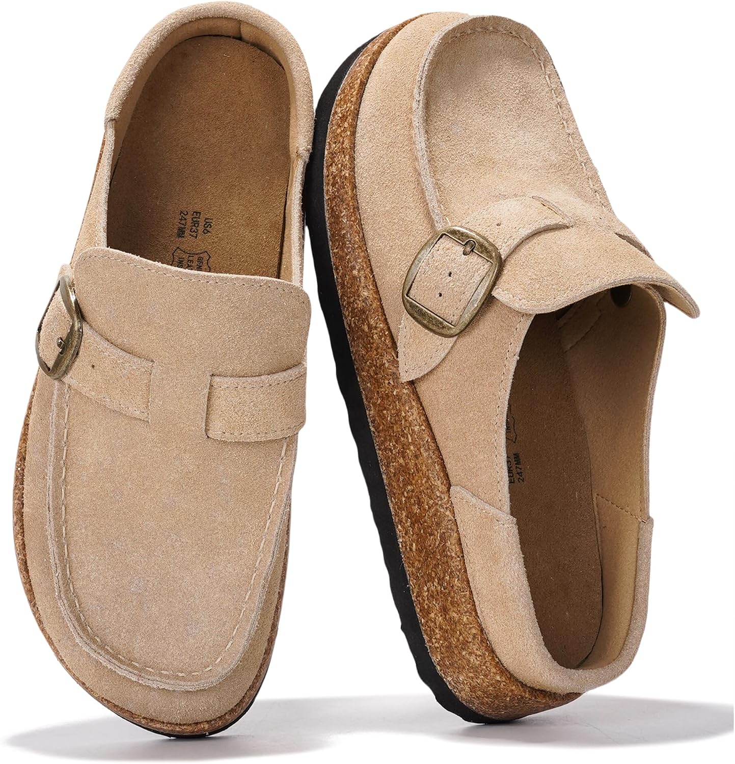 Thumbnail 6 de Project Cloud Carline women's leather clogs 👡