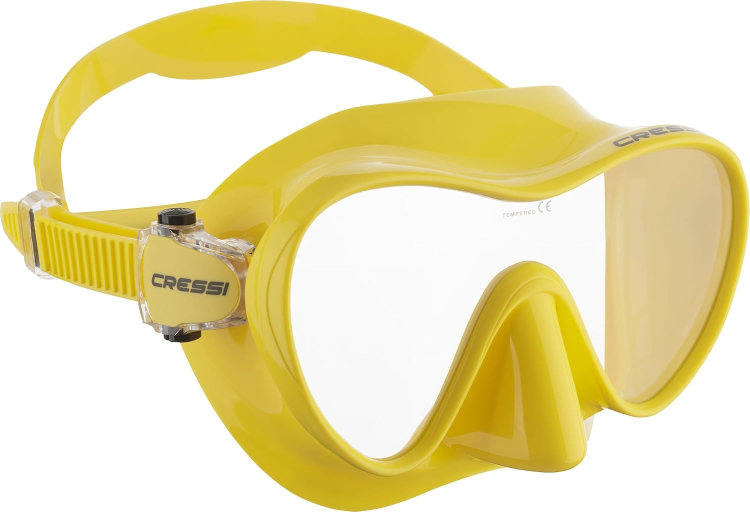 Detalle 2 de CRESSI F1 Máscara de Buceo con Snorkel 🧜♂️ Unisex
