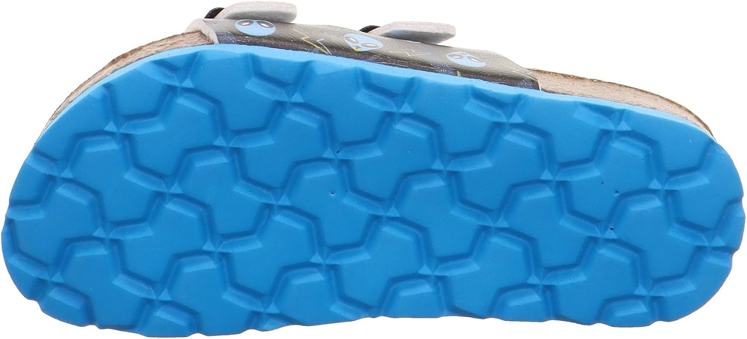 Detalle de Superfit FUSSBETTPANTOFFEL Sandale 1-800111 Mädchen – Orthopädisches Low-Footbed mit Leder-Innensohle