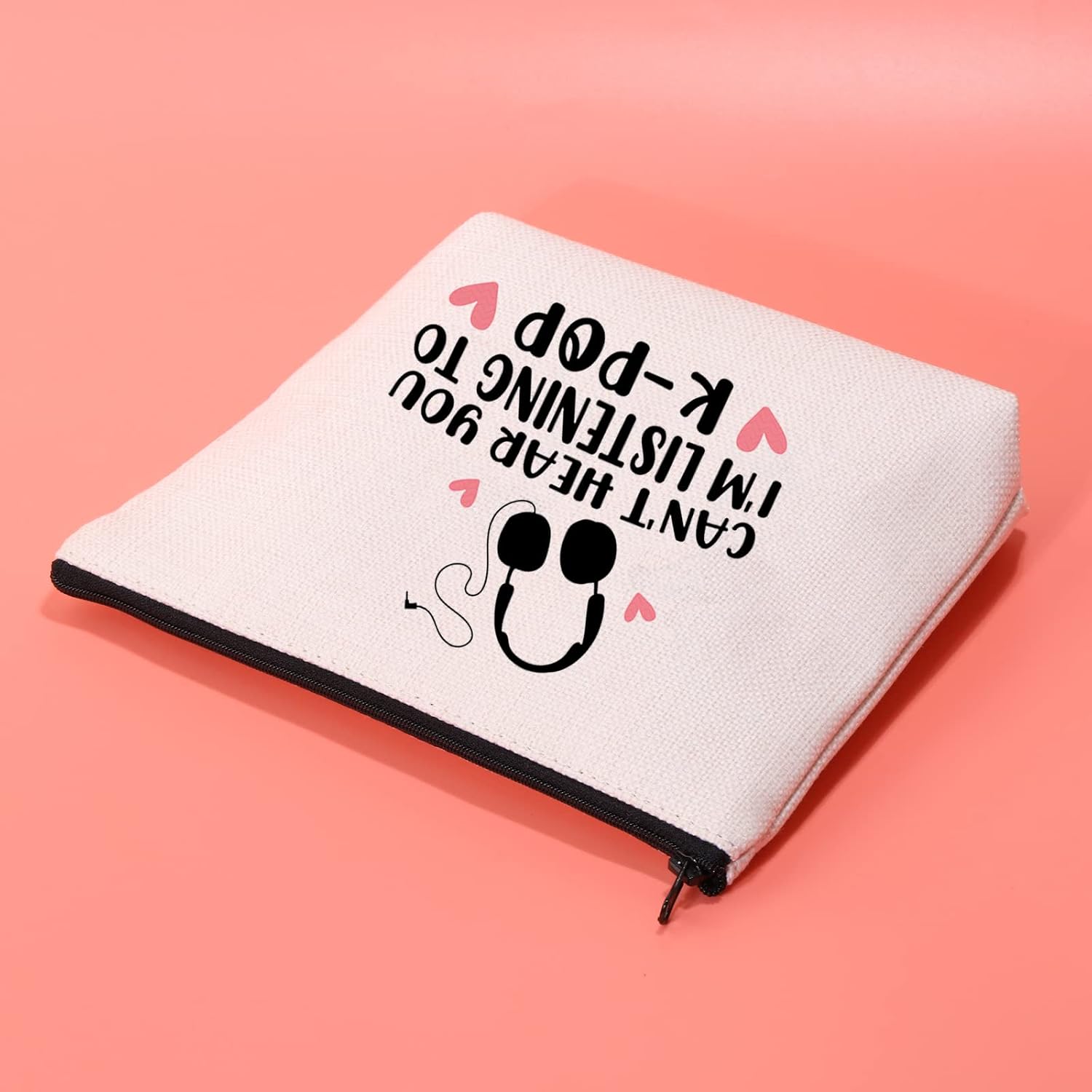 Detalle 1 de JXGZSO K-pop Makeup Bag, Canvas