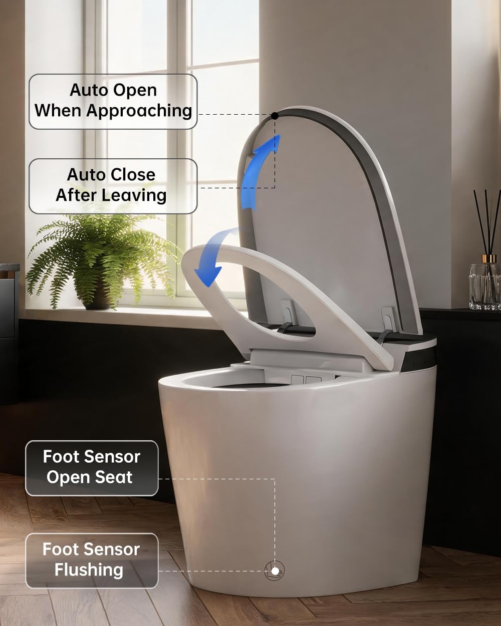 Thumbnail 6 de EPLO U8MAX Smart Toilet Bidet 17.41" 🚽