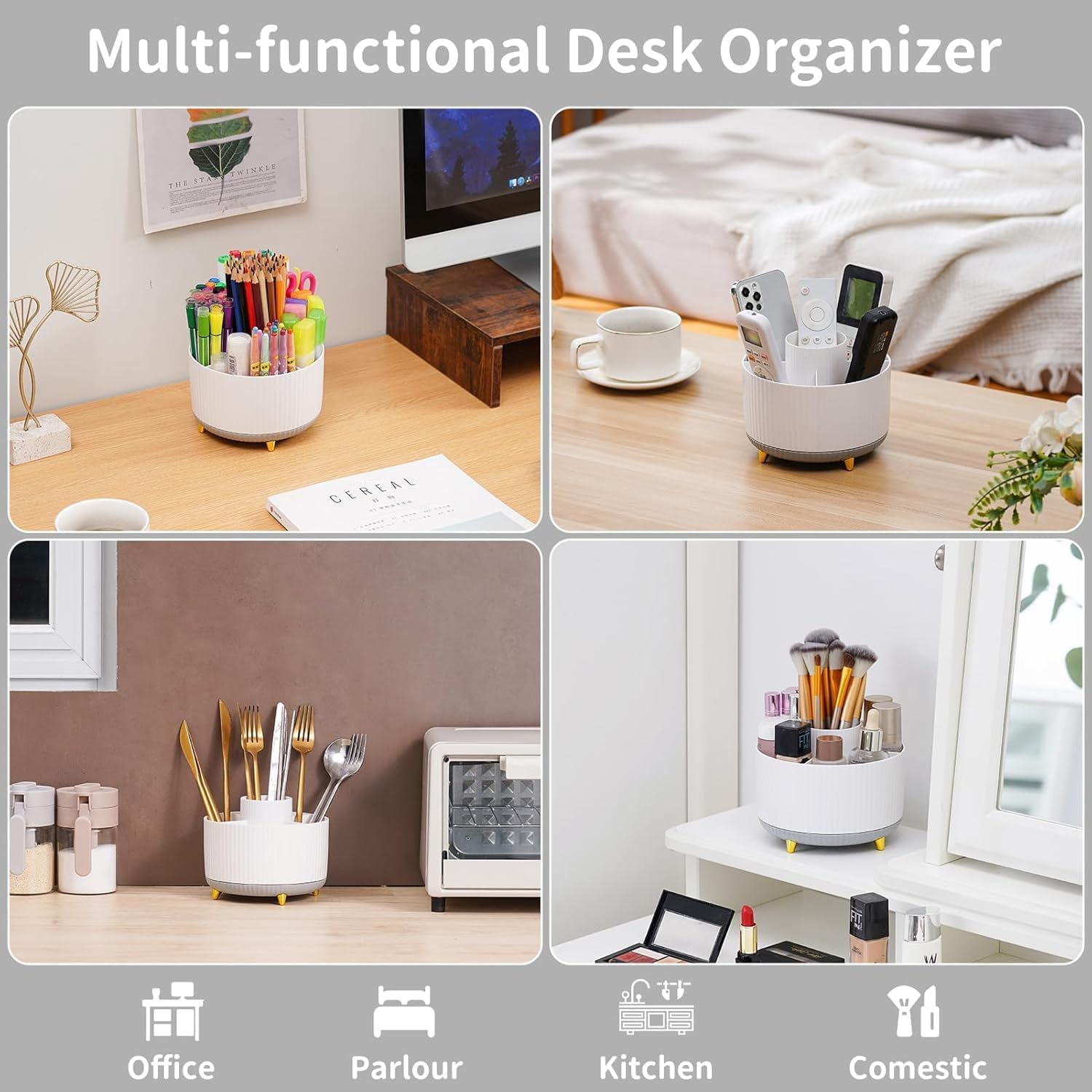 Thumbnail 2 de Marbrasse Desk Organiser 360 Degree
