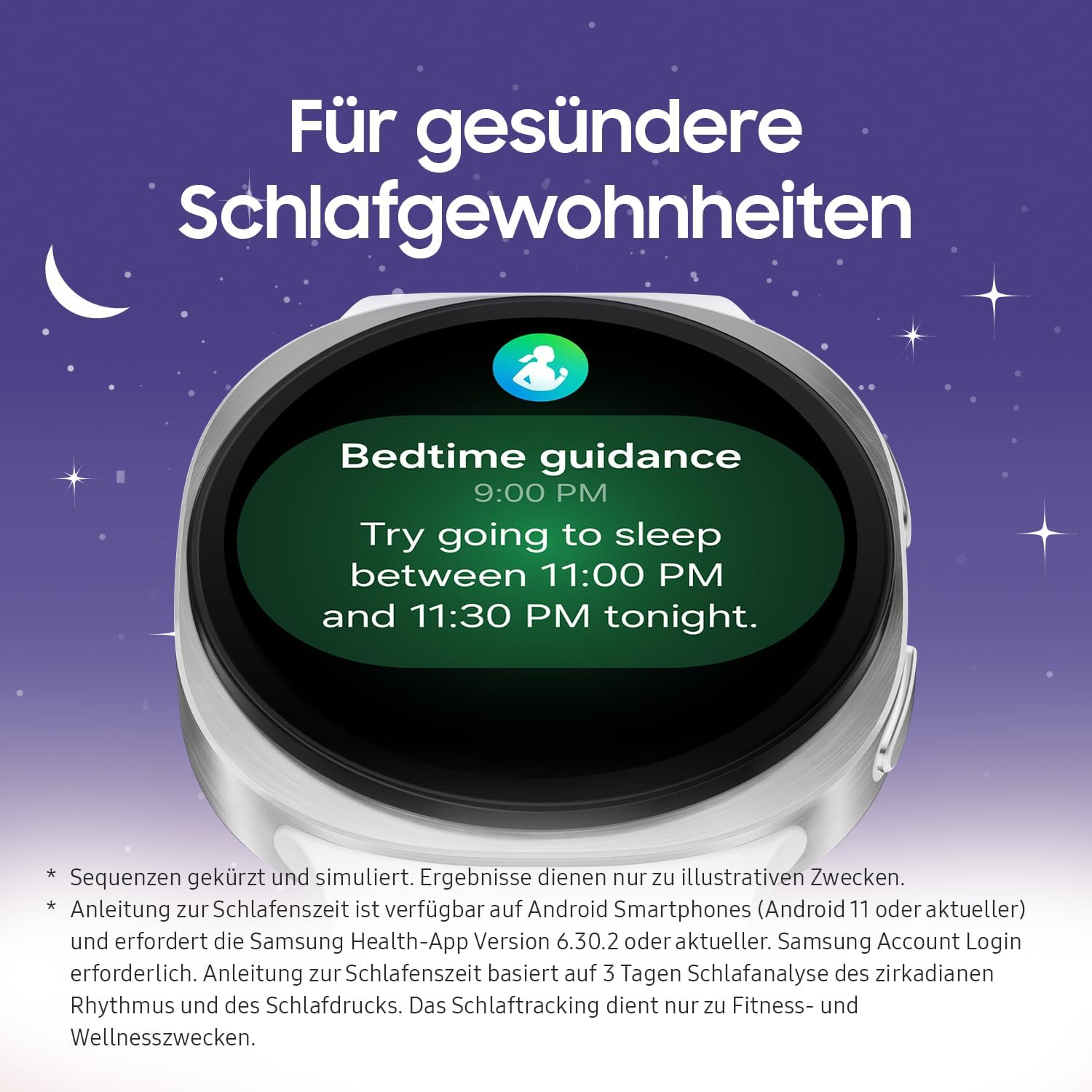 Thumbnail 4 de Samsung Galaxy Watch8 Smartwatch mit Galaxy AI: Fitness-, Schlaf- und Wellness-Coach