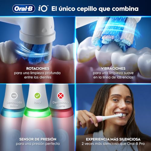 Detalle de Oral-B iO 3N Cepillo de Dientes Eléctrico con 1 Cabezal, Negro