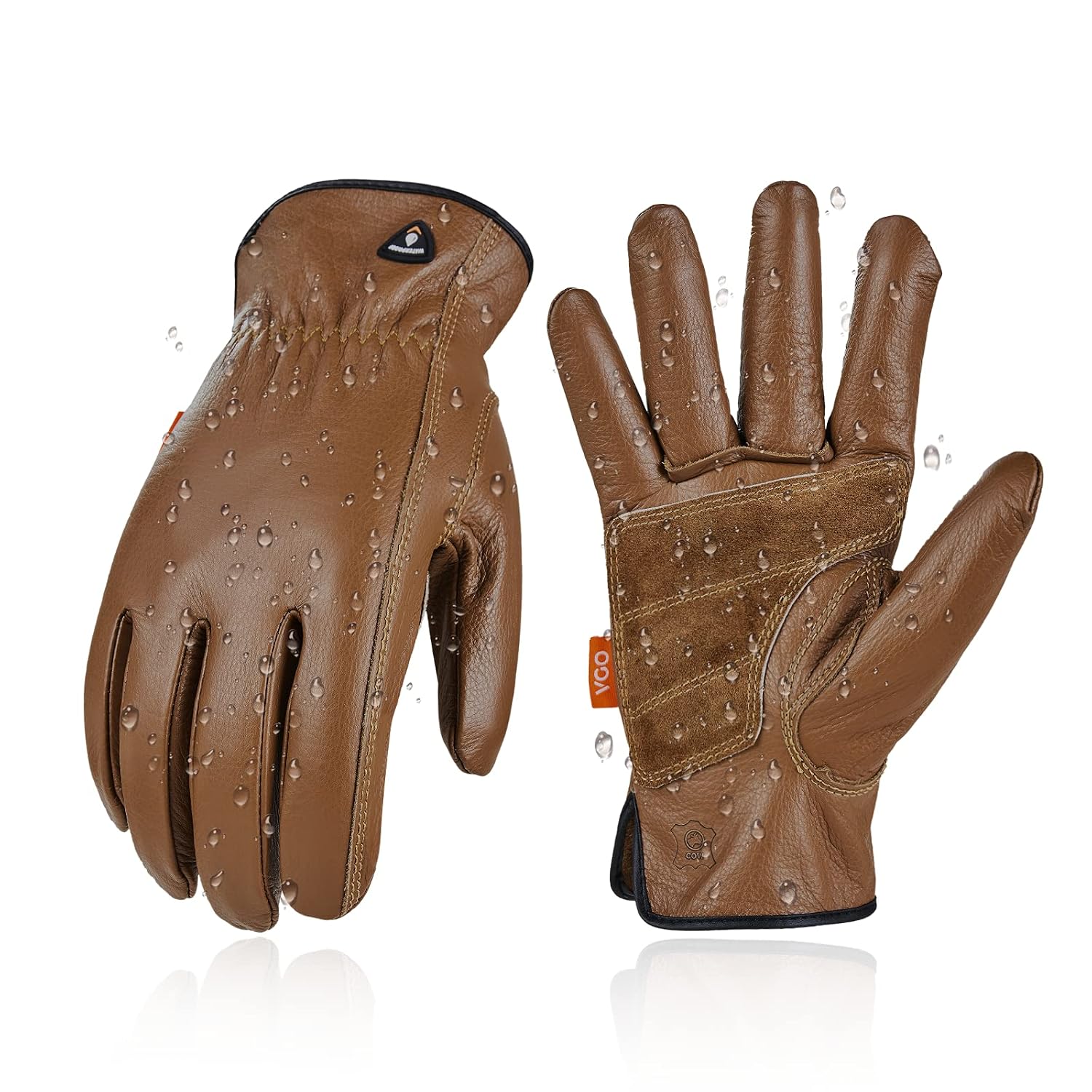 Thumbnail 6 de Vgo Gardening Gloves: Thornproof Cowhide Large, 3 Pairs