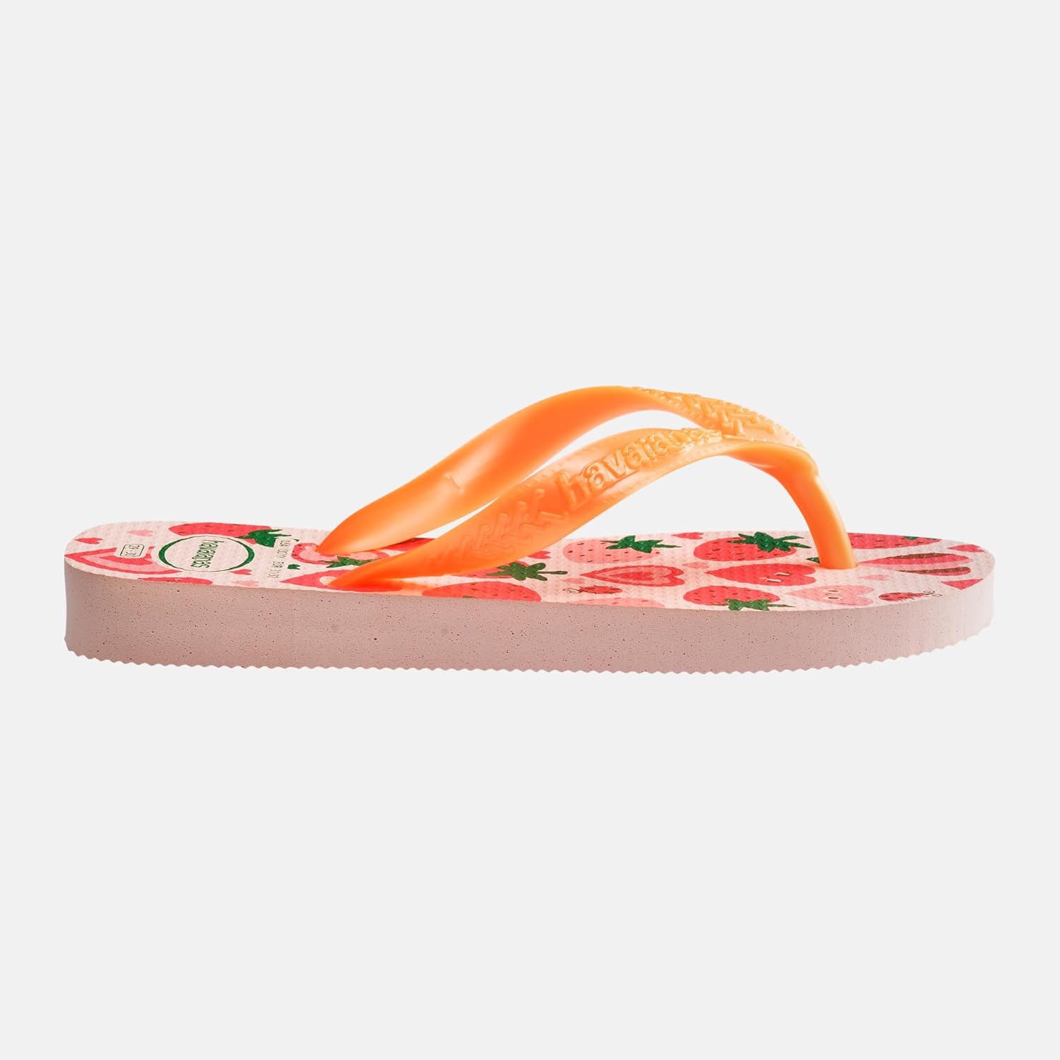 Detalle de Havaianas Kids Flores: infradito per bambine con motivo floreale