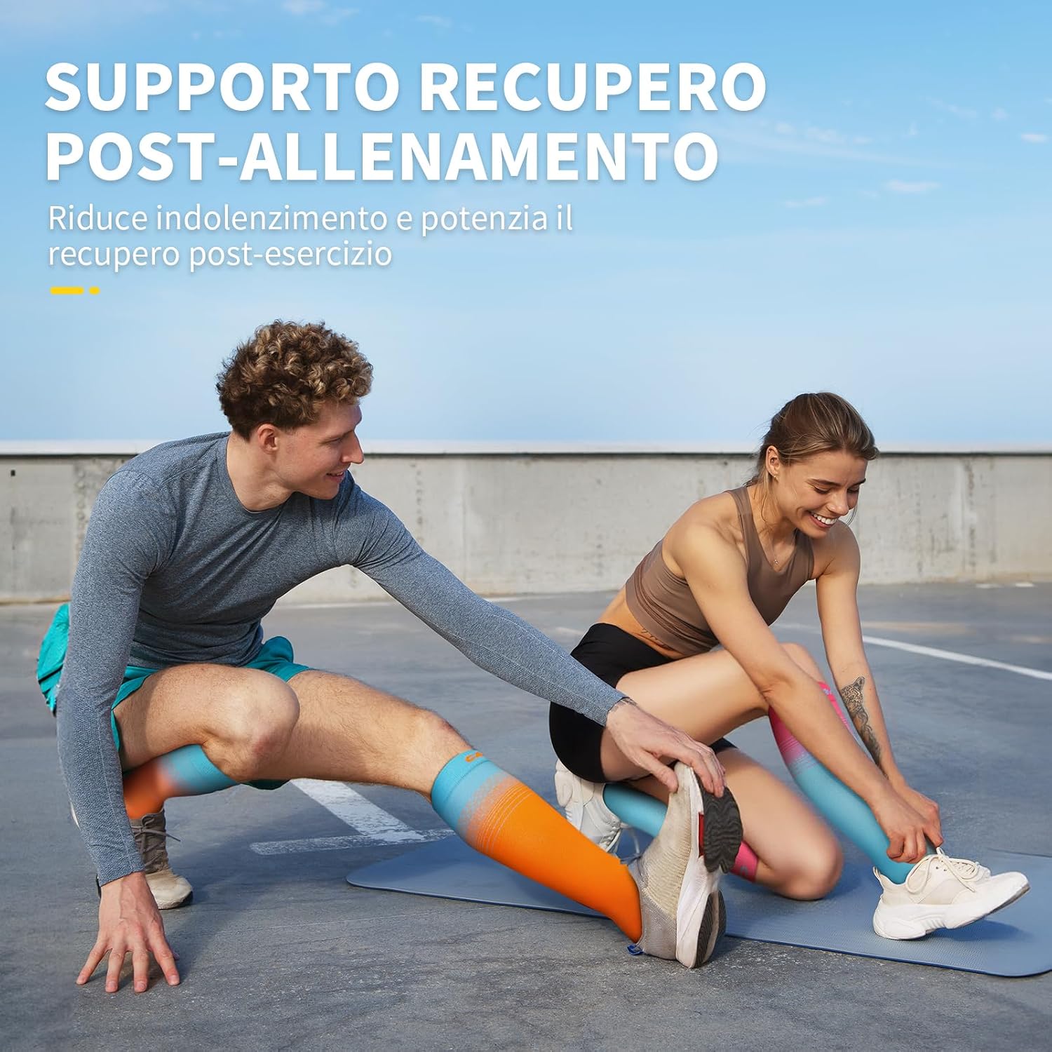 Thumbnail 5 de CAMBIVO Calze Compressione Graduata 15-20 mmHg
