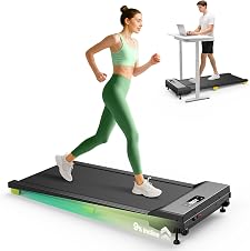 Detalle de UREVO Walking Pad 9% Steigung leises Laufband Büro