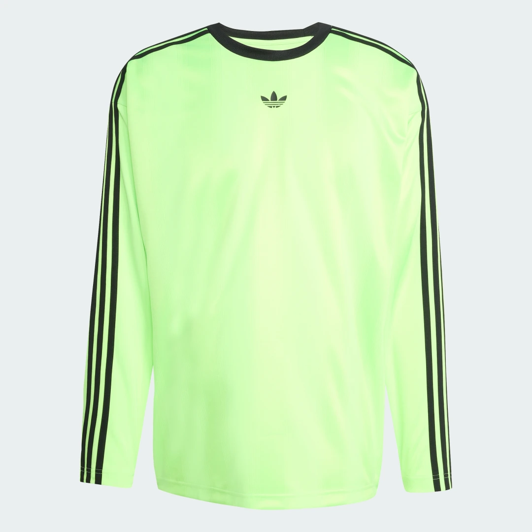 Thumbnail 3 de Camiseta adidas Adicolor Jacquard de manga larga – color verde
