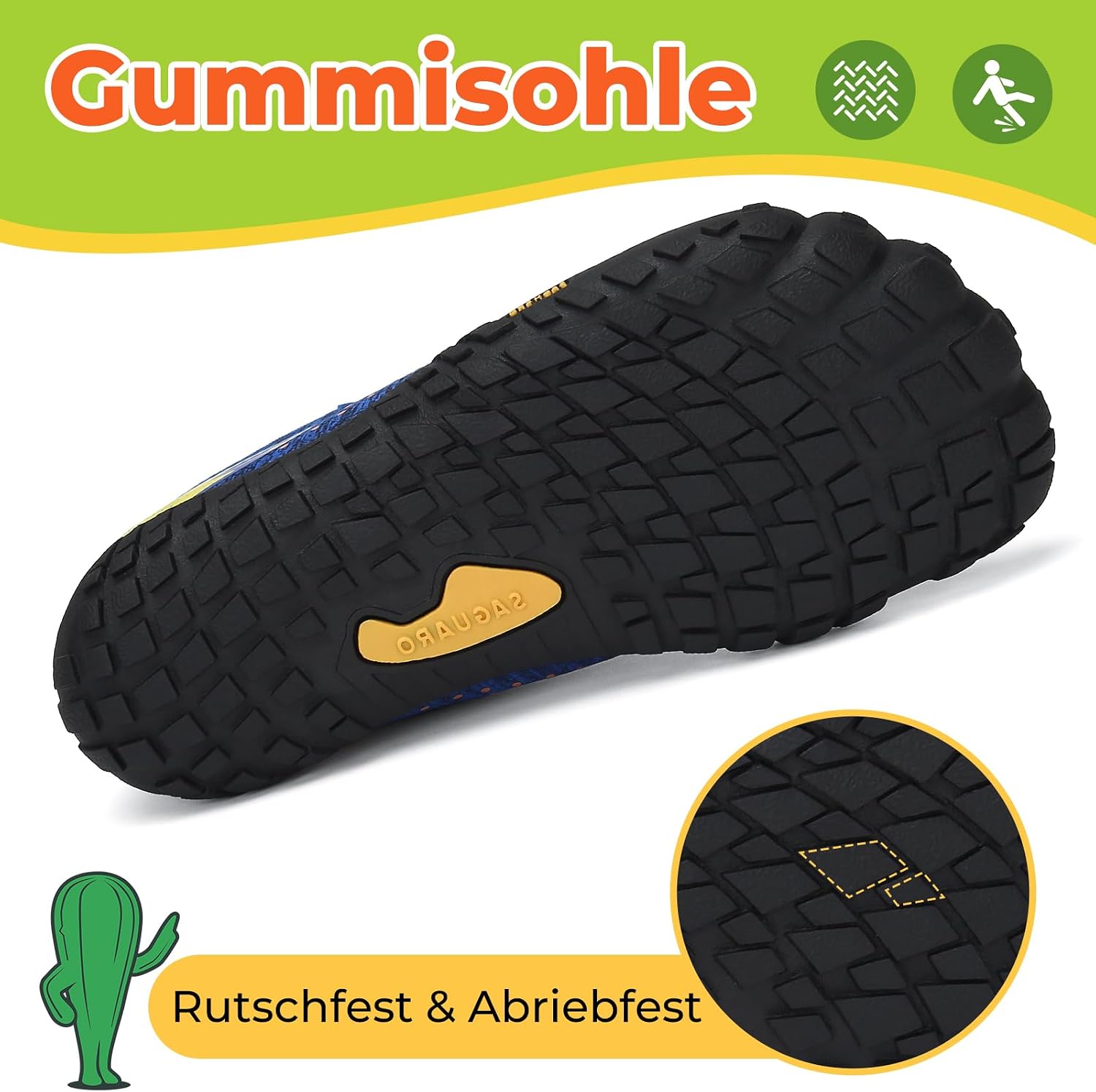 Thumbnail 4 de SAGUARO Barfußschuhe Kinder Gr.24–36