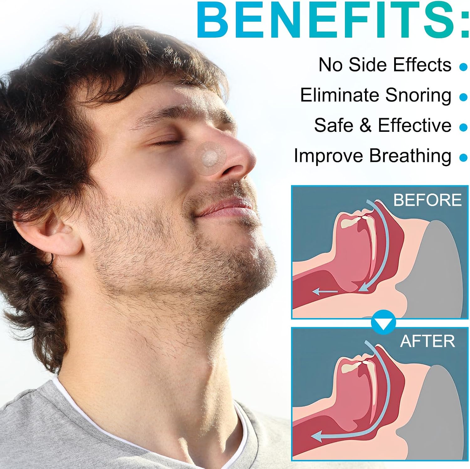 Detalle 2 de 70 Pcs Magnetic Nose Strip refill 35 days