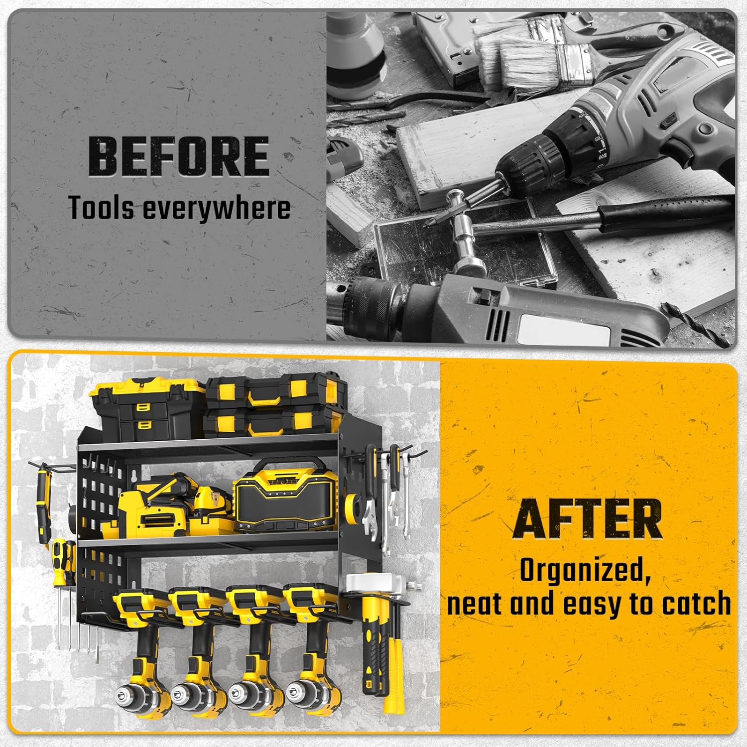 Thumbnail 4 de Yeabett 3 Layer Power Tool Storage