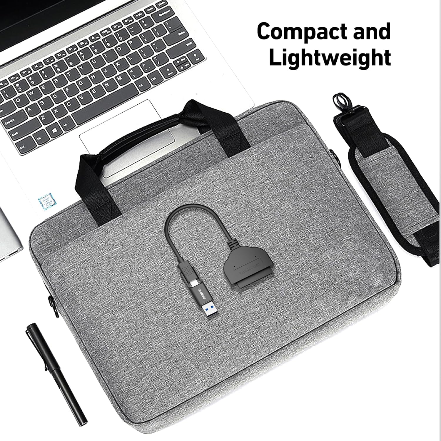 Thumbnail 6 de BENFEI SATA to USB Cable 2in1: USB-C/USB 3.0 to 2.5" SATA HDD/SSD Adaptor