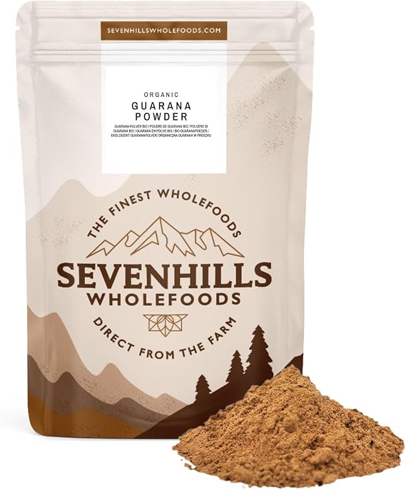 Sevenhills Wholefoods Guaraná en Polvo Orgánico 🌿 500g