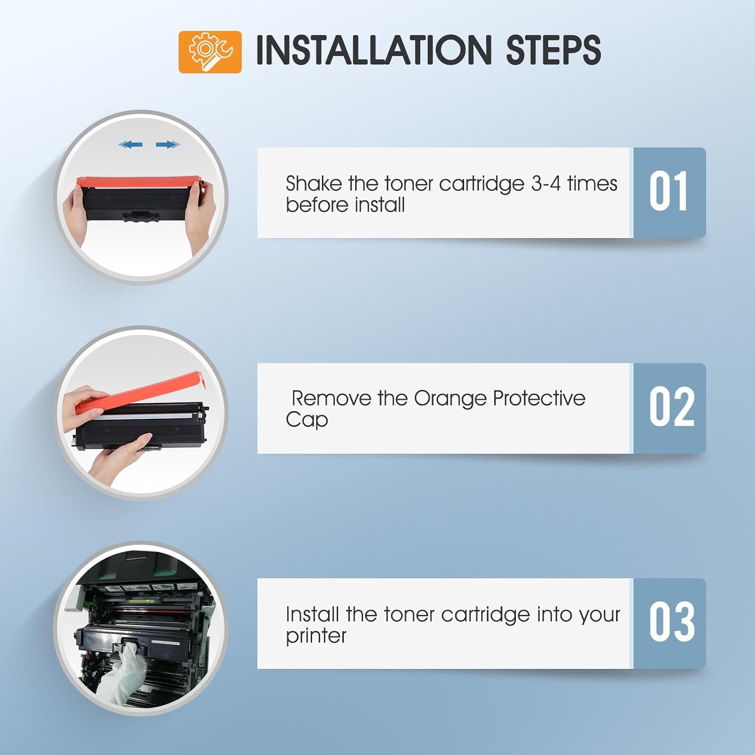 Detalle 1 de Cool Toner TN436 Toner Cartridge Set