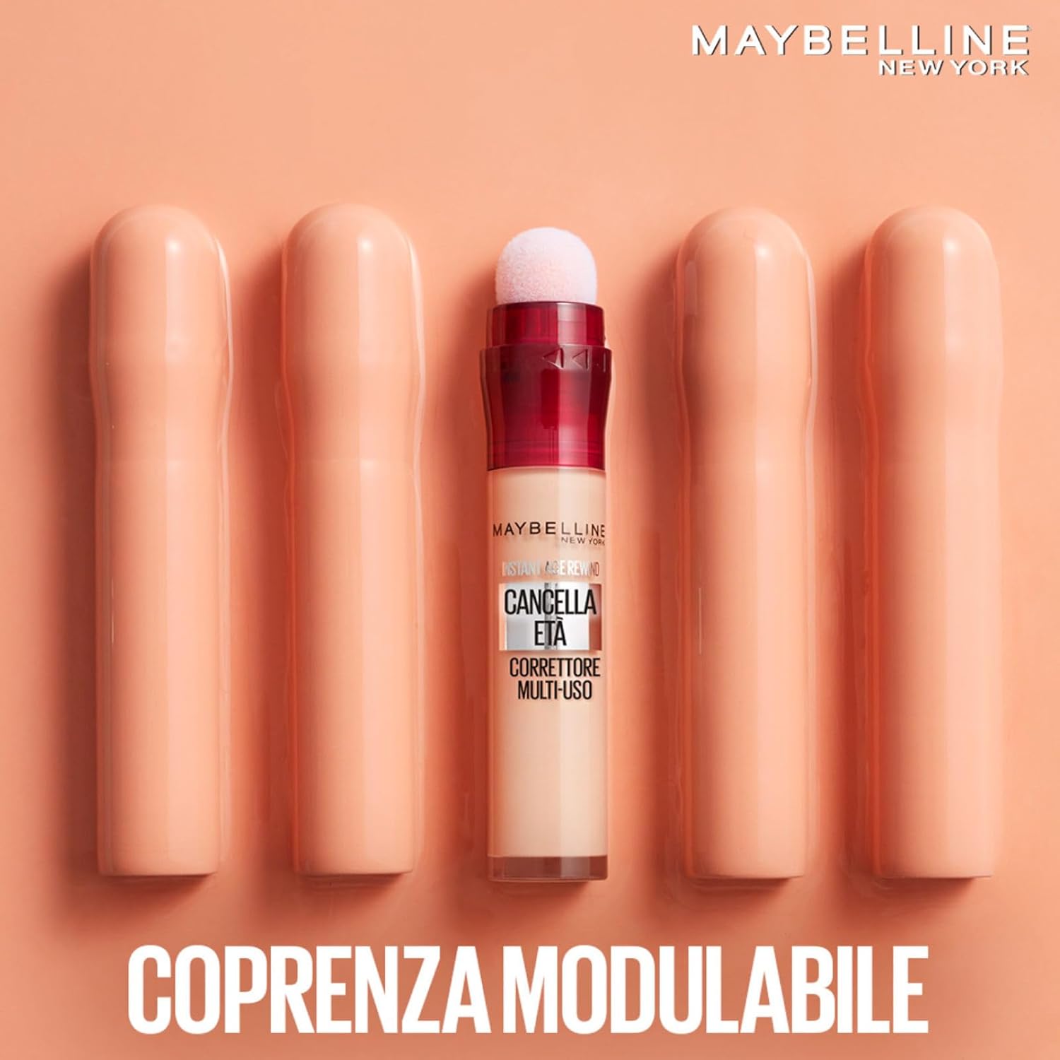 Thumbnail 2 de Maybelline New York Il Cancella Età Correttore Liquido Multiuso Colore 02 Nude – Kit 3 pezzi