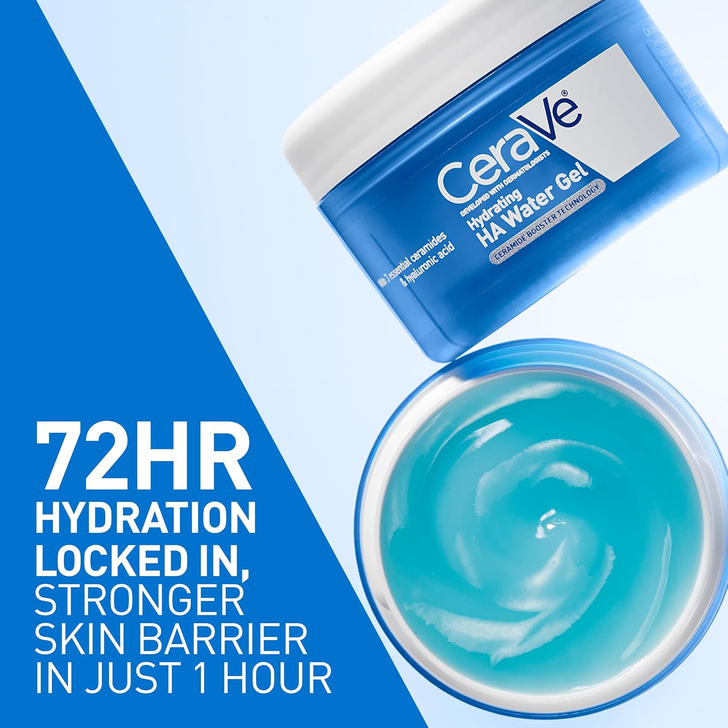 Detalle de CeraVe Hydrating Hyaluronic Acid Water Gel Moisturizer, 1.7 oz