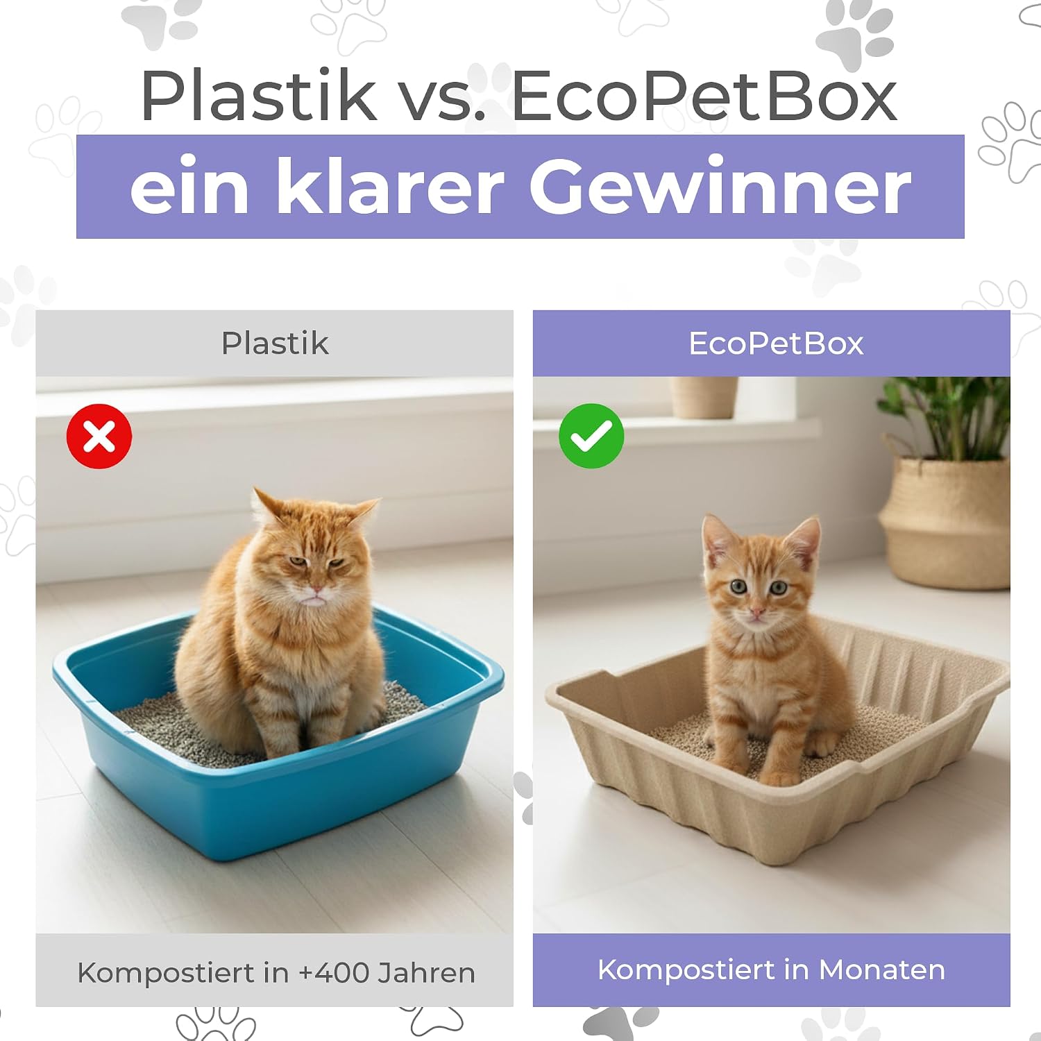 Detalle 1 de Enviro Works Eco Pet Box lot de 3 bacs jetables