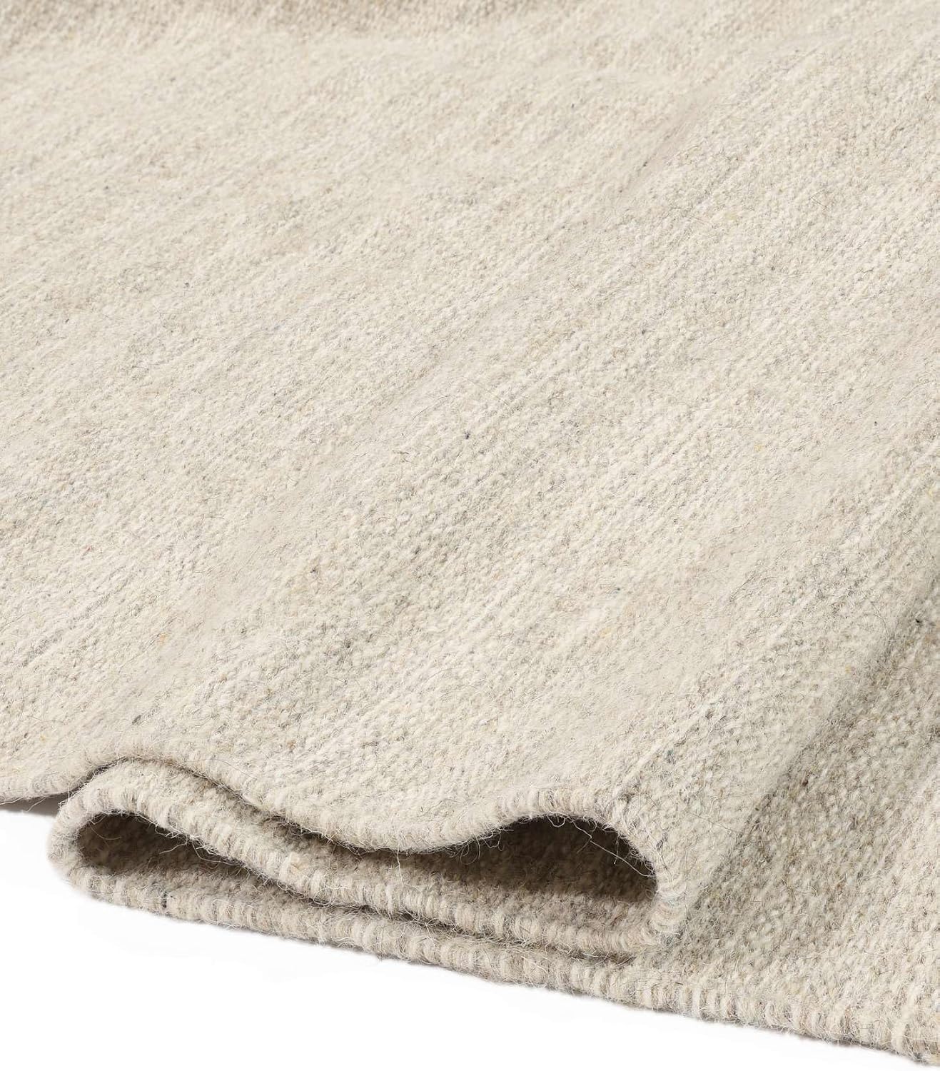 Thumbnail 6 de RugVista Melange loper 80 x 300 cm, beige, handgeweven en omkeerbaar