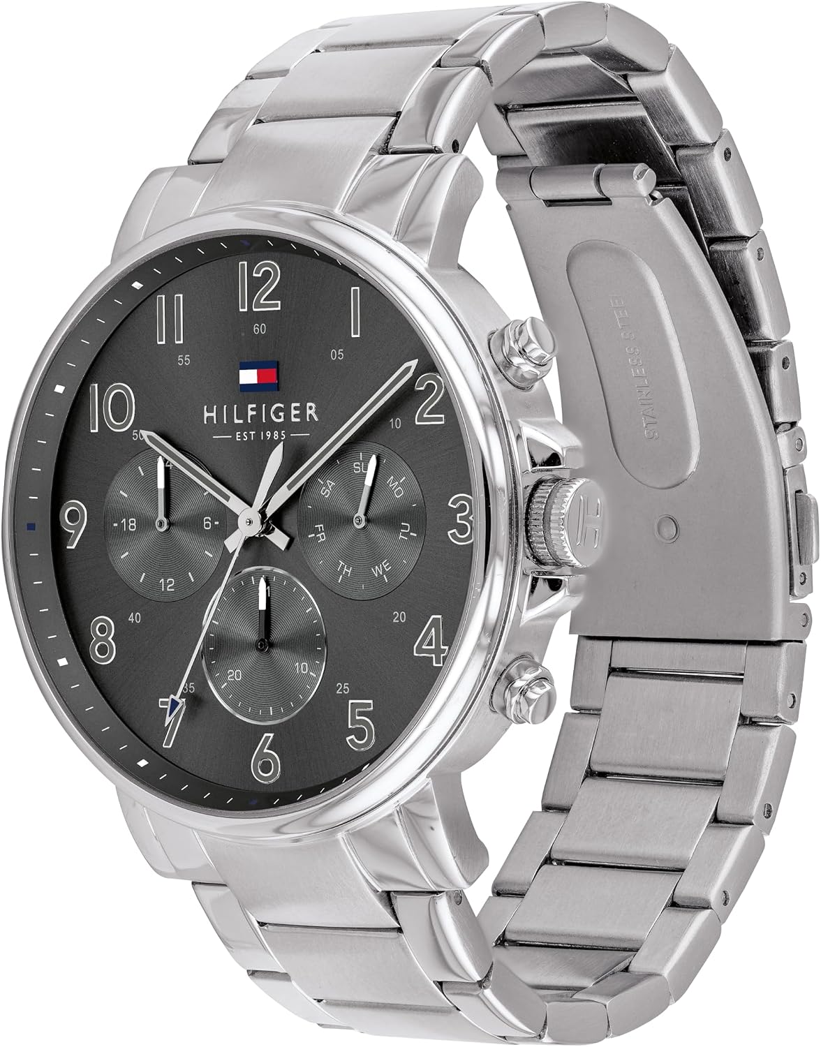Detalle 2 de Tommy Hilfiger 46 mm Multifunktionsuhr