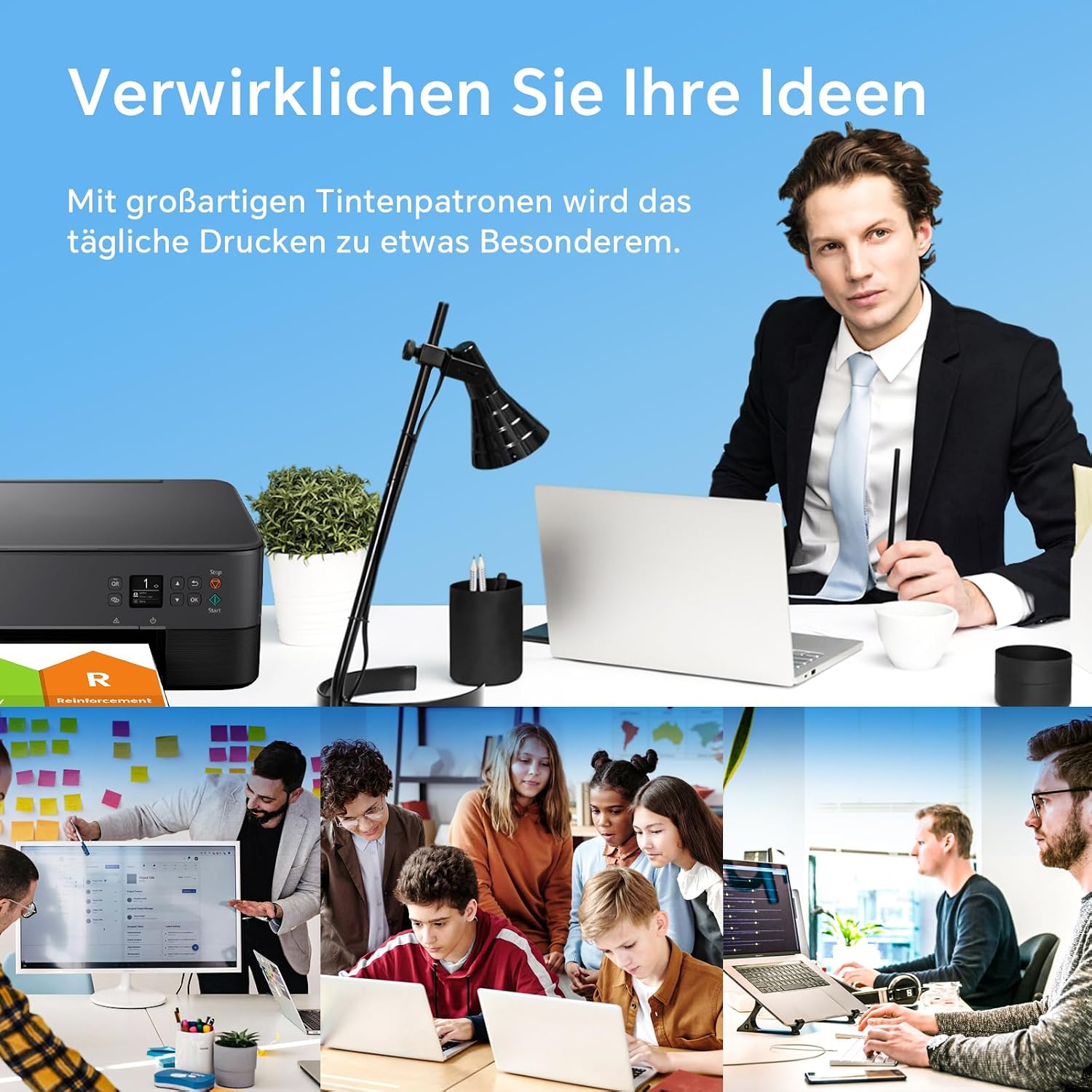 Thumbnail 6 de PG-575 CL-576 XL Ersatzpatronen 450/420 Seiten