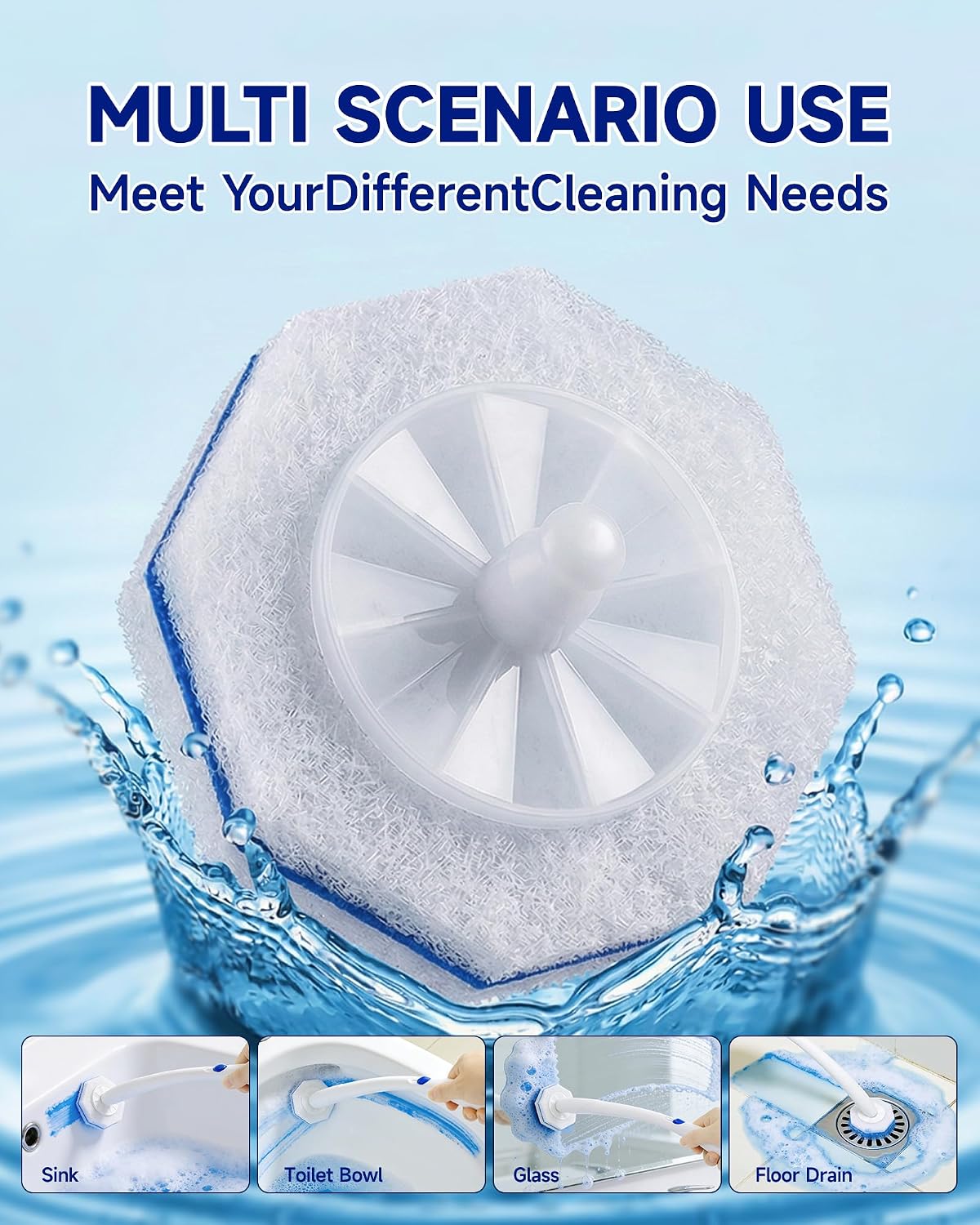 Thumbnail 3 de 80 Count Toilet Wand Refills for Clorox: 5X Cleaning Power & No-Fall-Apart Design