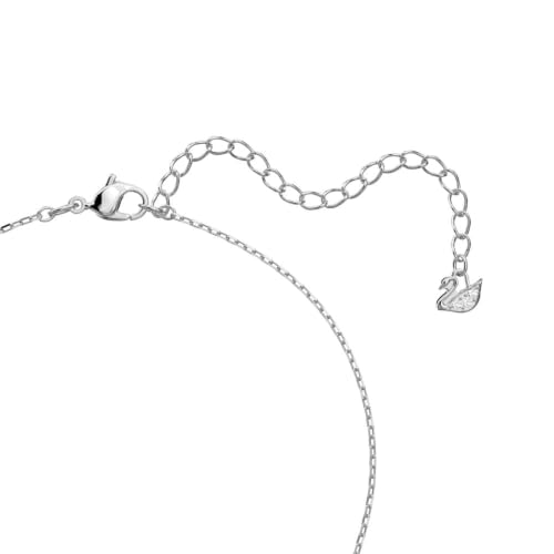 Thumbnail 6 de Swarovski Set Una Round Blu Placcato rodio – Orecchini a lobo e collana
