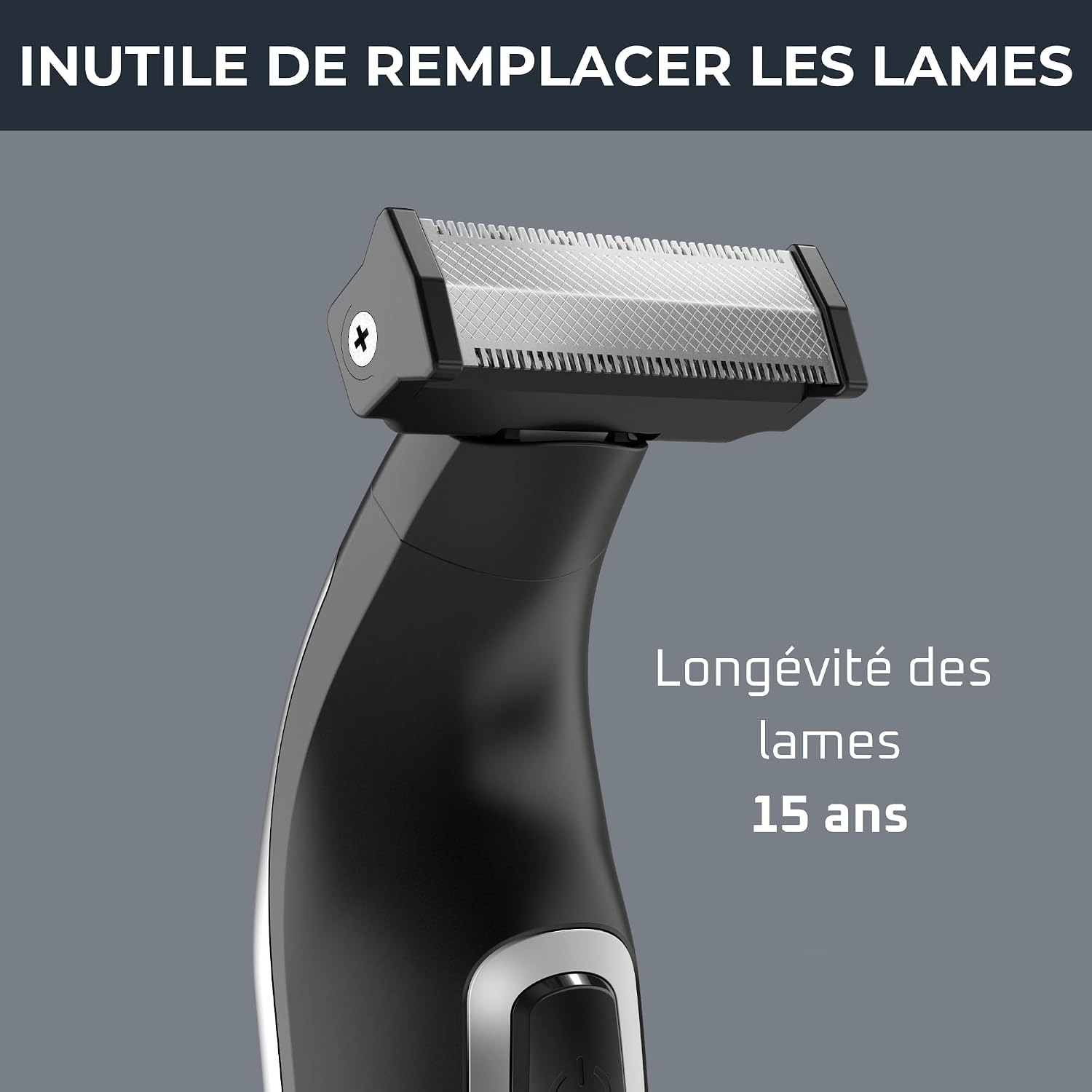 Detalle de ROWENTA Forever Sharp Tondeuse Barbe Hybride 3en1 – précision, autonomie et confort