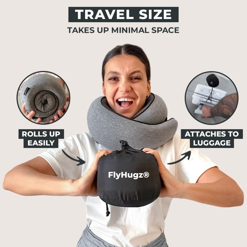 Thumbnail 3 de FlyHugz Neck Travel Pillow 4.5oz 💤