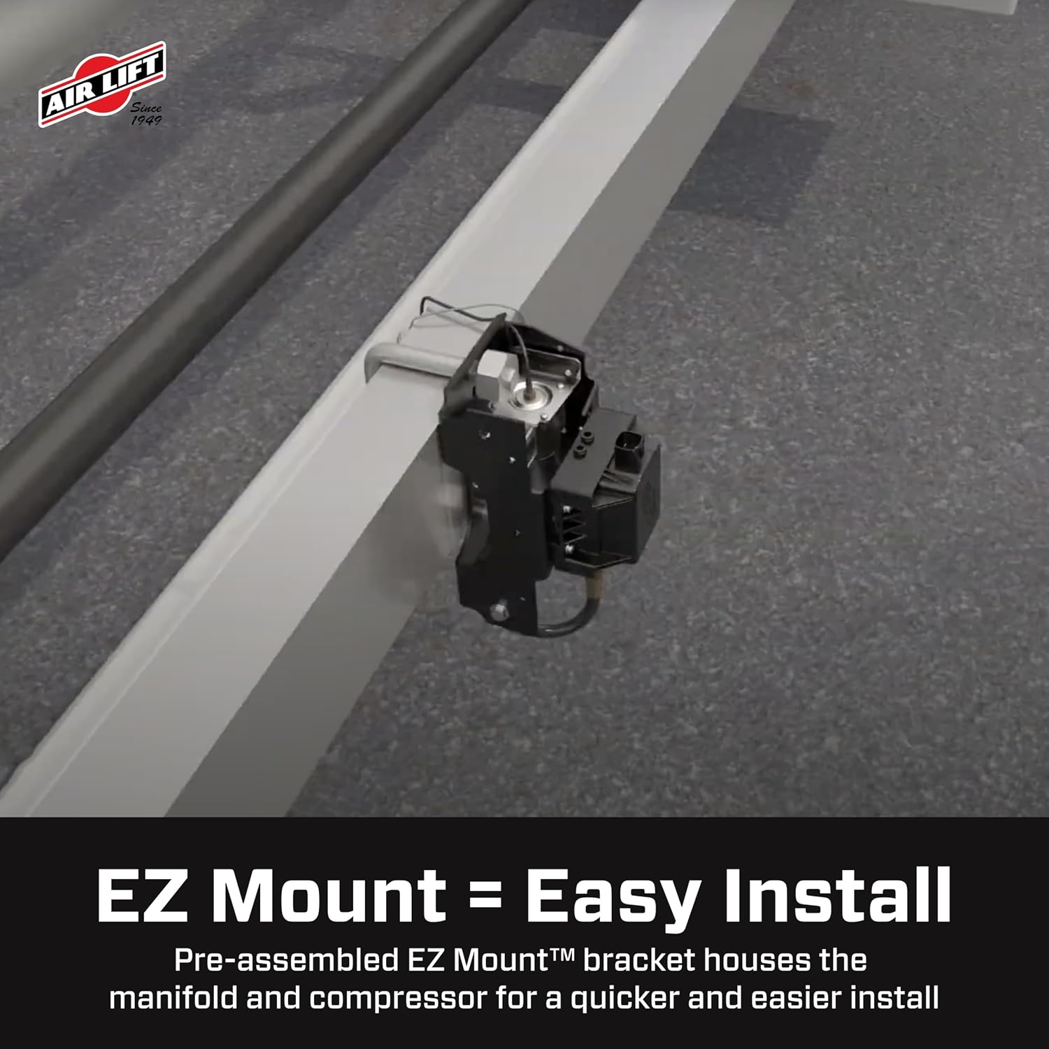 Detalle de Air Lift WirelessOne 2nd Gen + EZ Mount Onboard Air Compressor (25980EZ)