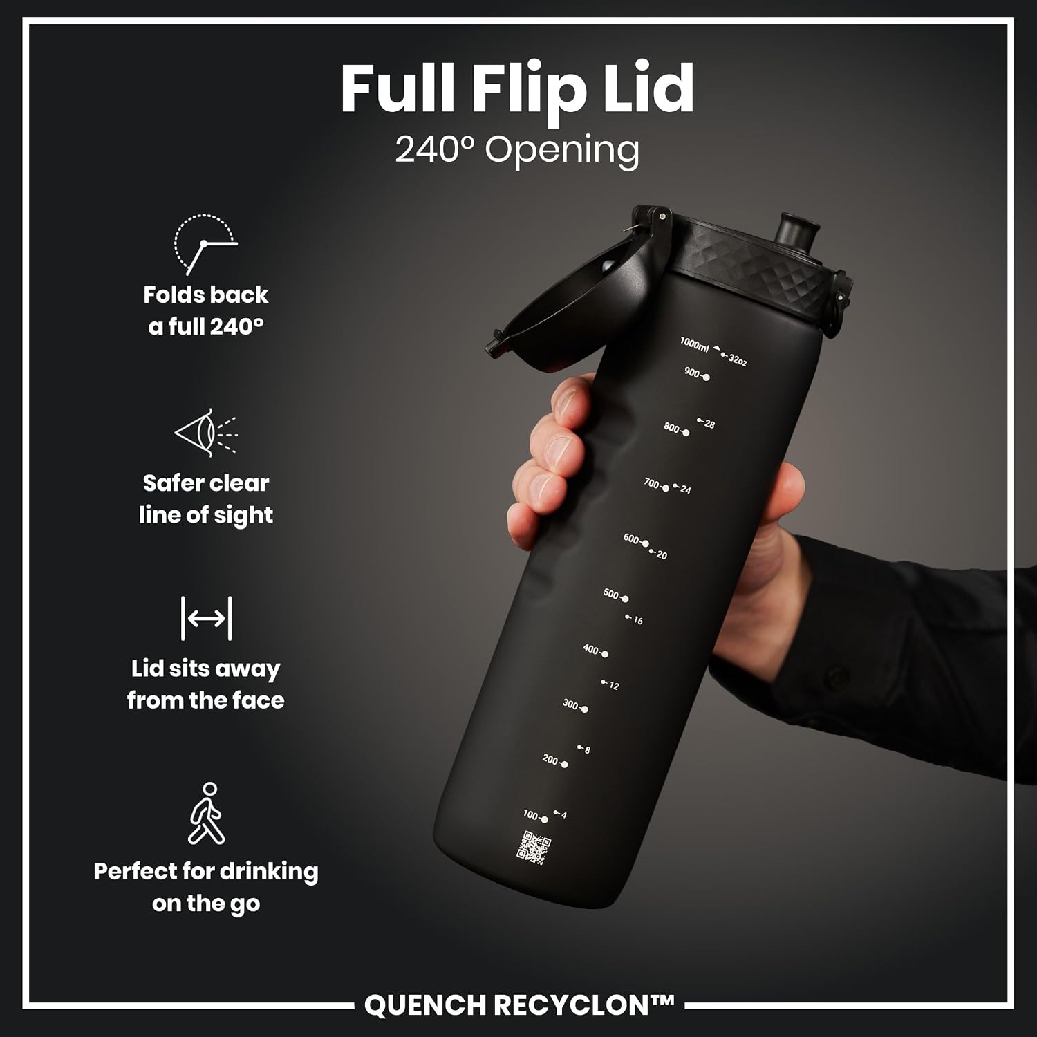 Detalle 2 de Ion8 1 Litre Water Bottle 🥤