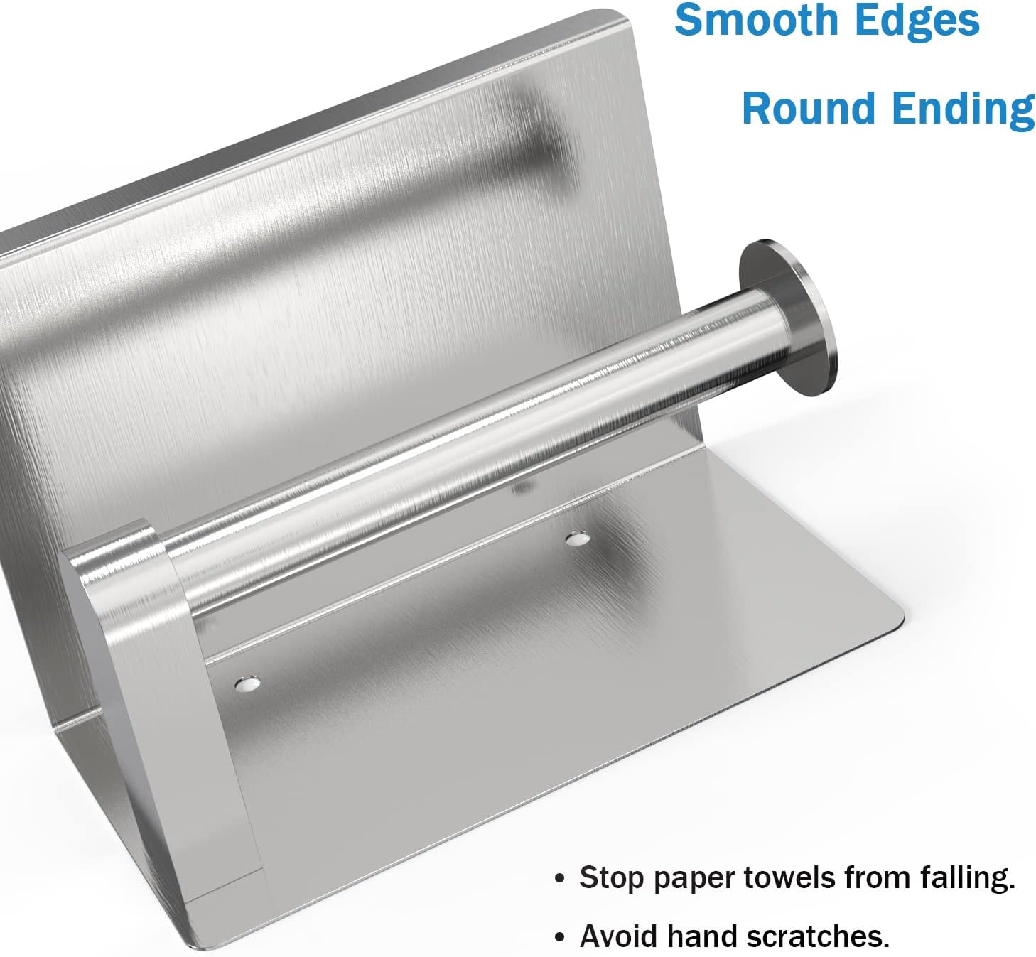 Detalle de Self Adhesive Toilet Paper Holder with Phone Shelf and Wall Mount