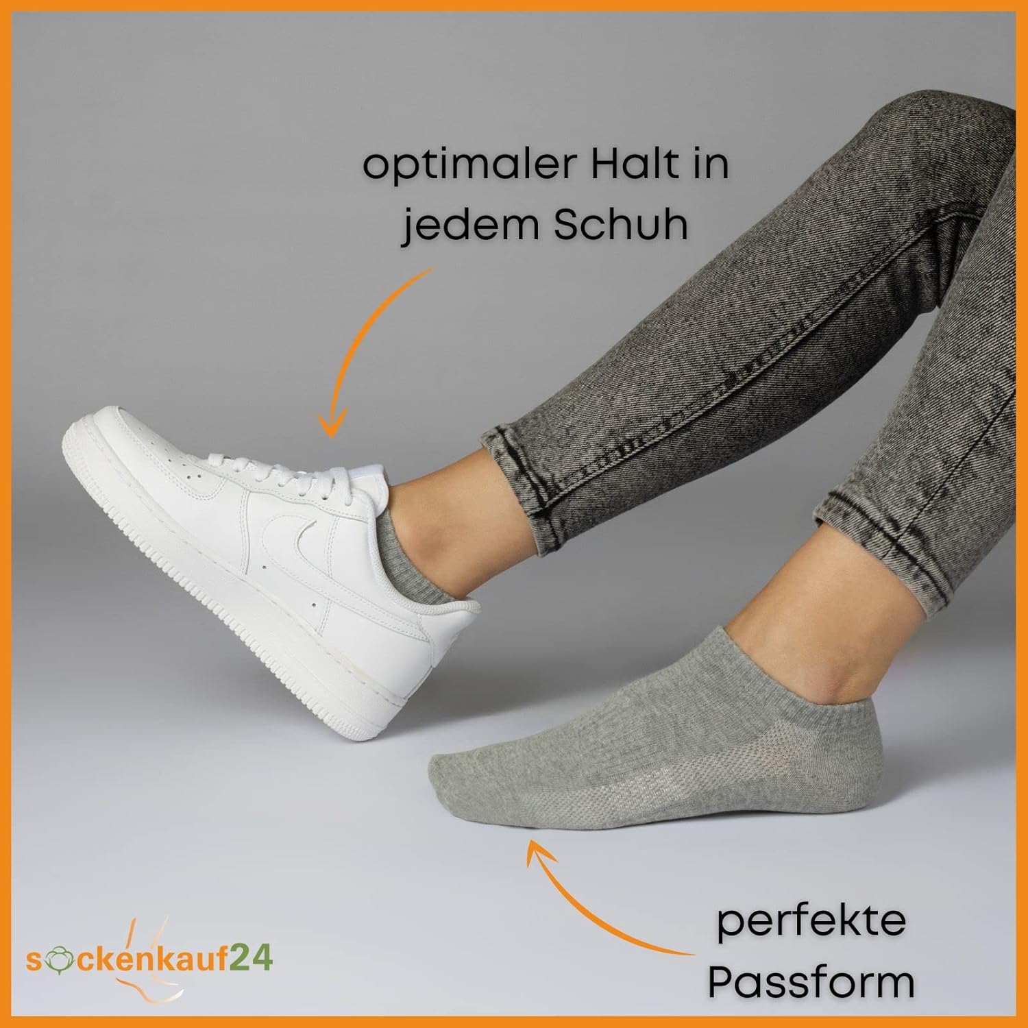 Thumbnail 1 de 10 Paar Sneaker Socken Herren & Damen kurze Sportsocken Baumwolle Atmungsaktiv – langlebig, komfortabel und vielseitig