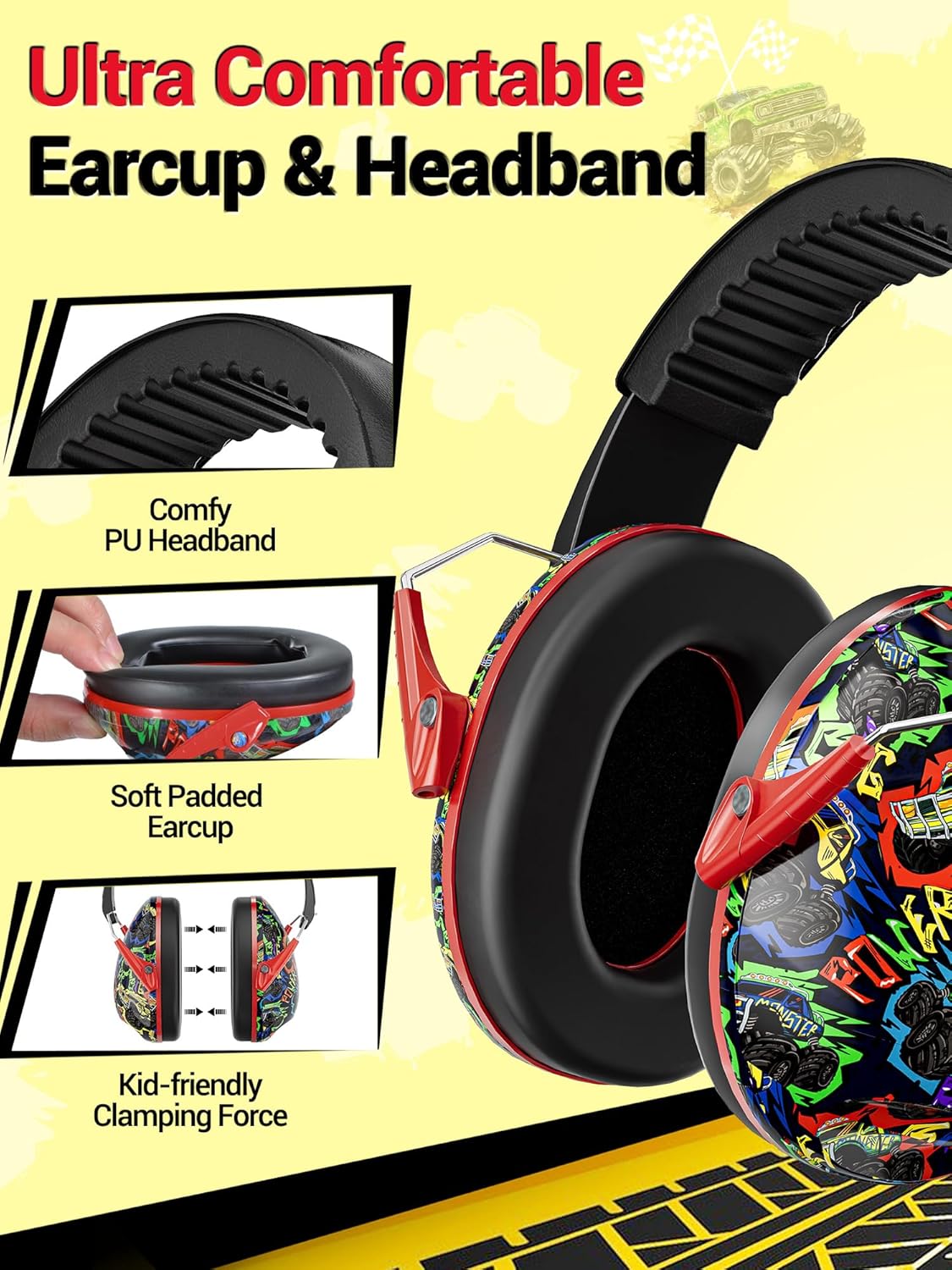 Thumbnail 1 de Dr.meter Ear Defenders Children: Adjustable, comfortable hearing protection for kids