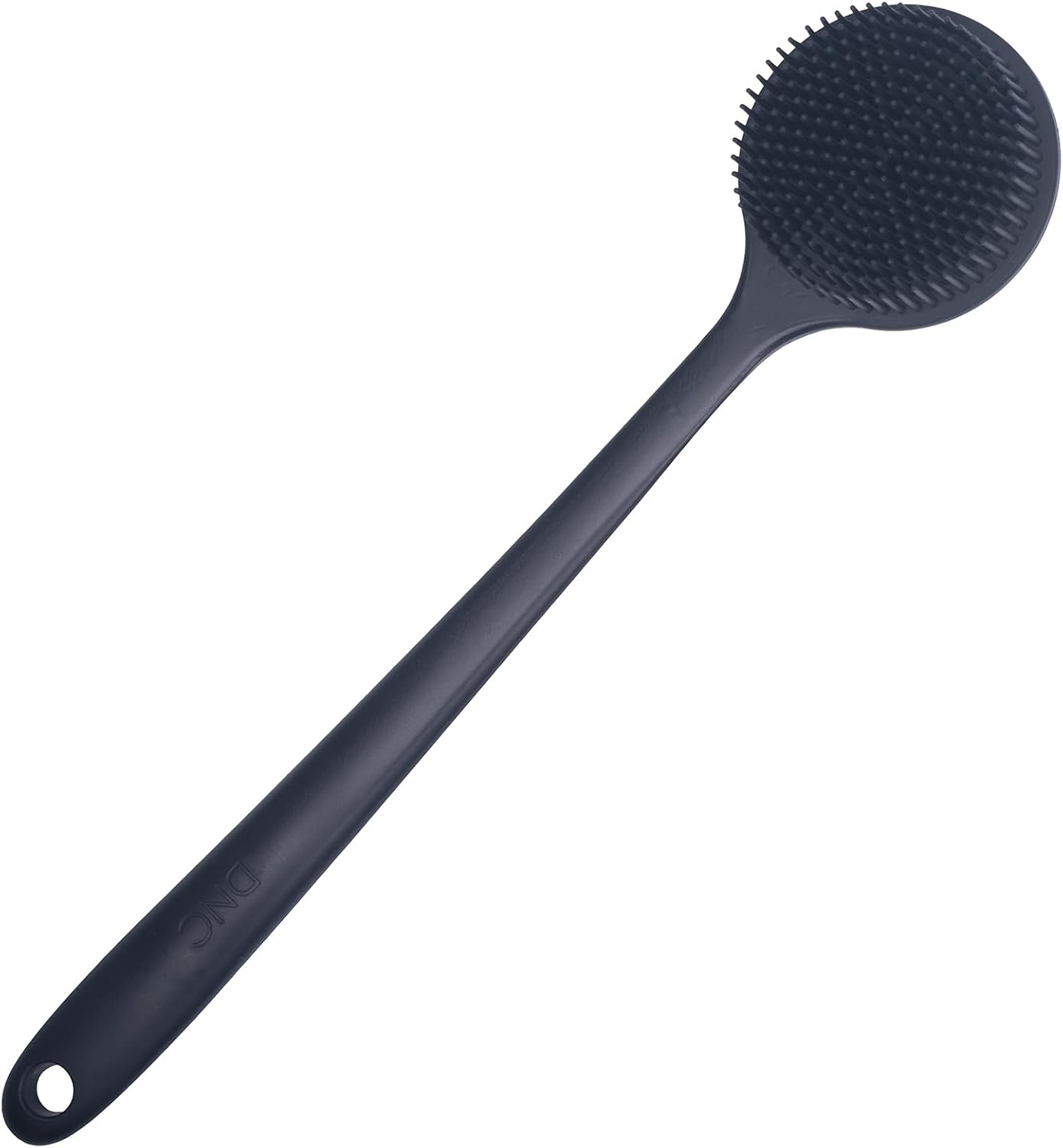Detalle de DNC Back Scrubber Soft Silicone Bath Brush (Black)