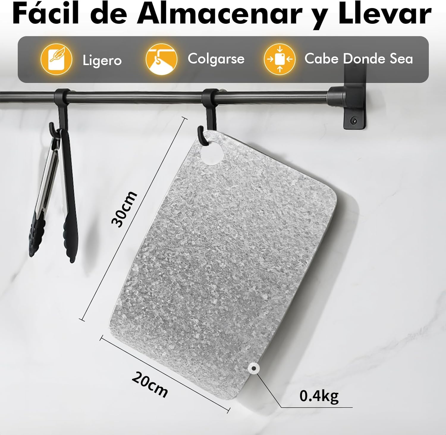 Thumbnail 5 de Tabla de cortar titanio 100% puro