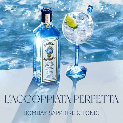 Thumbnail 1 de Bombay Sapphire Cocktail Gin Set in confezione regalo – London Dry Gin 40% vol, 70 cl + bicchiere Balloon