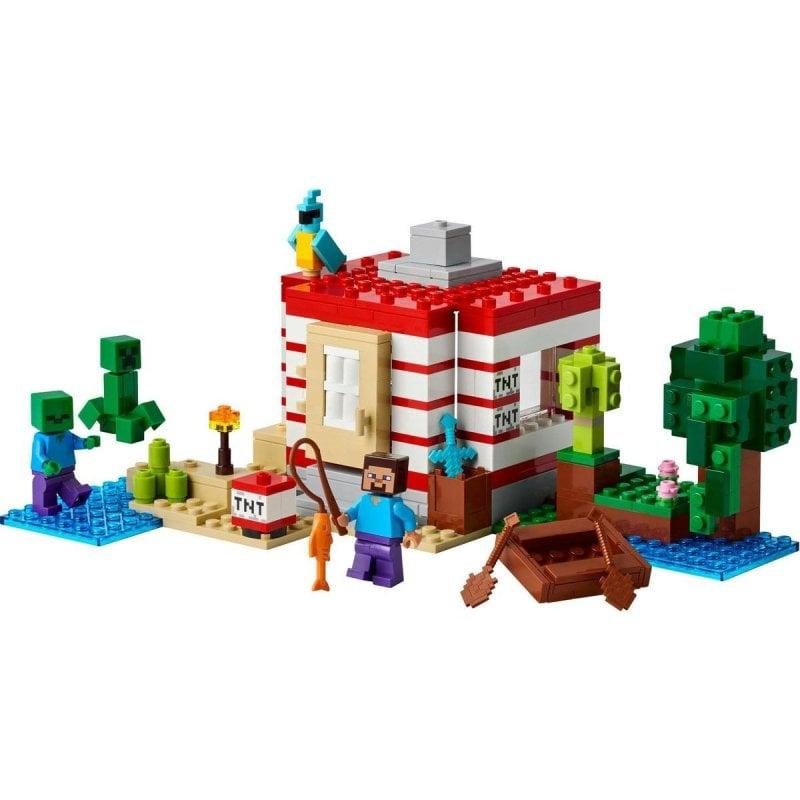 Detalle 2 de Set LEGO Minecraft La Casa-Dinamita de la Selva 21275 – 287 piezas